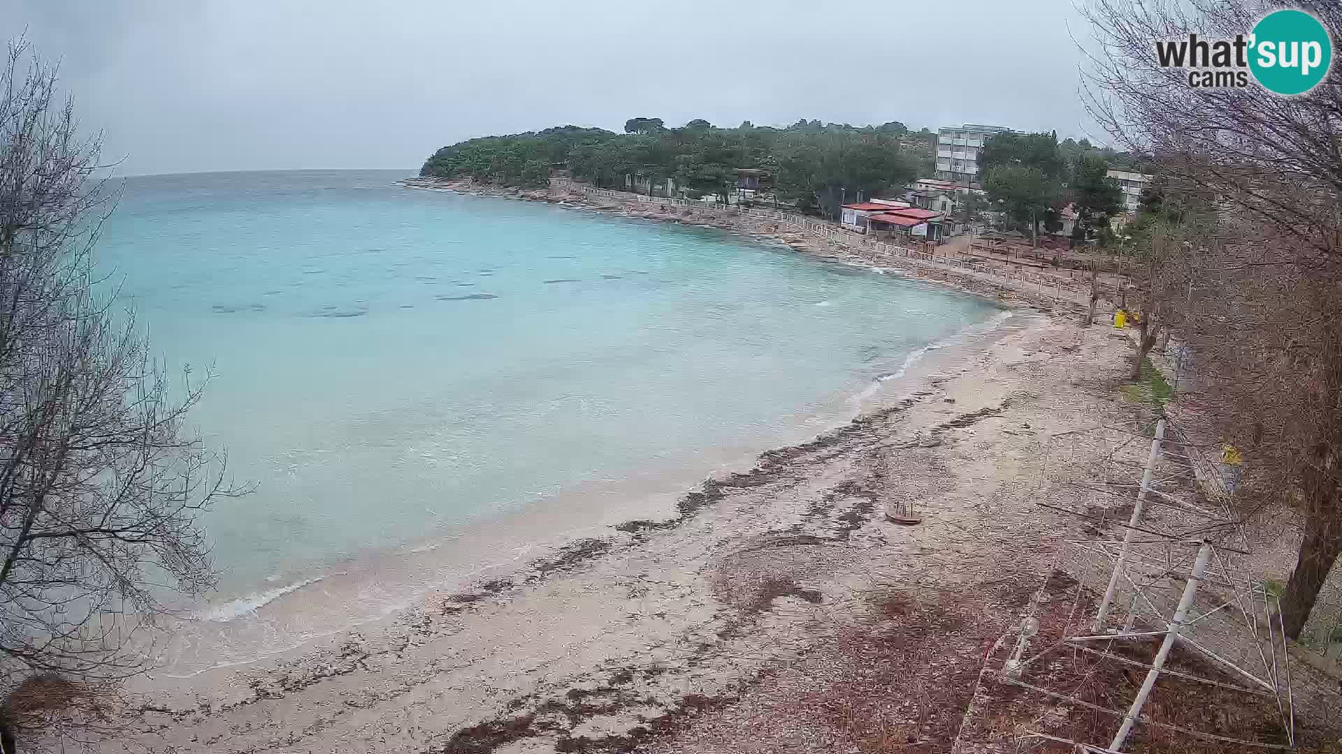 Plaža Slanica Murter – kamera v živo