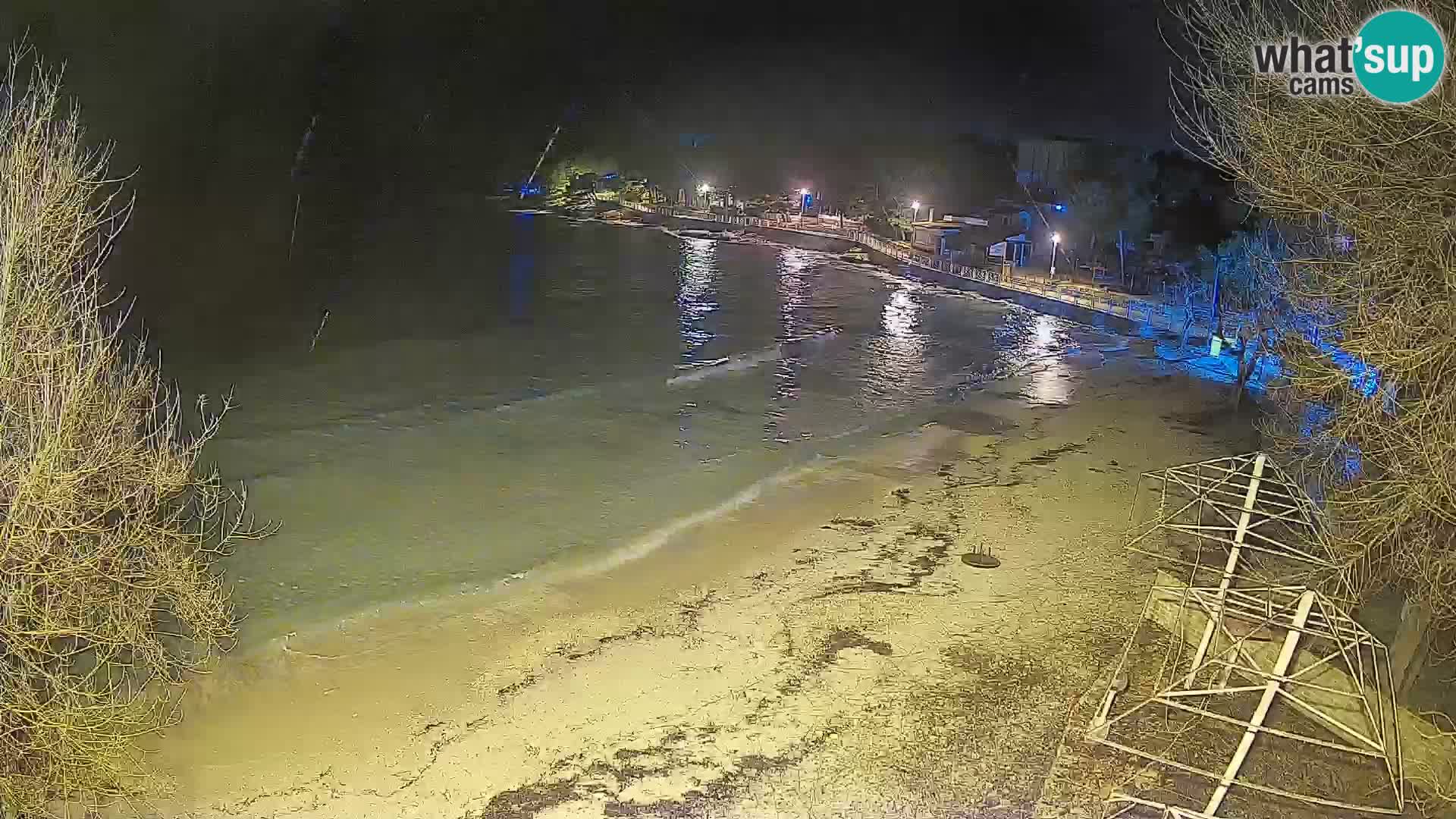 Plaža Slanica Murter – kamera v živo