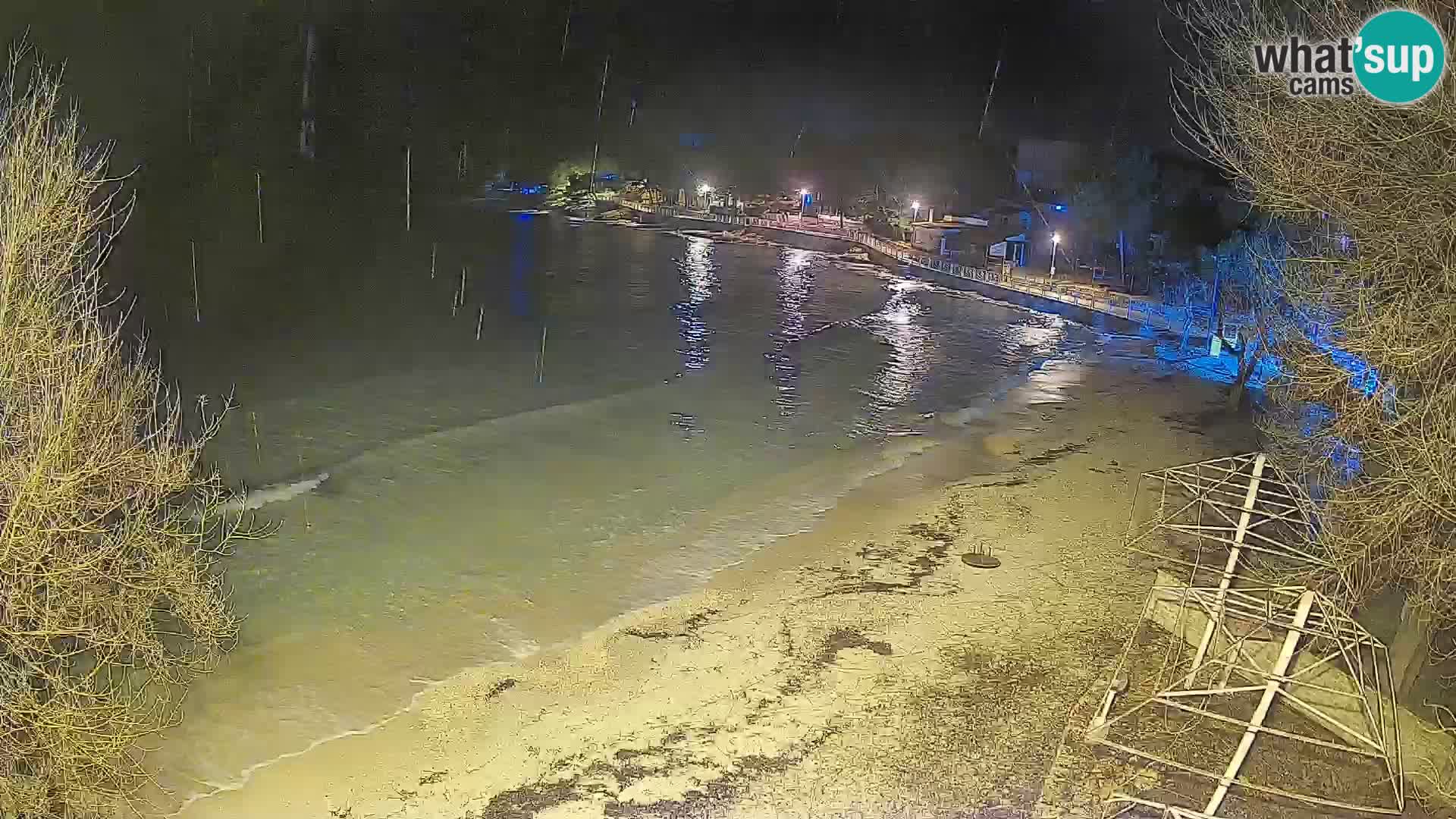 Plaža Slanica Murter – kamera v živo