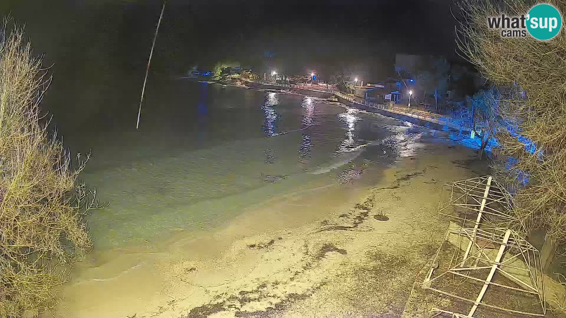 Plaža Slanica Murter – kamera v živo