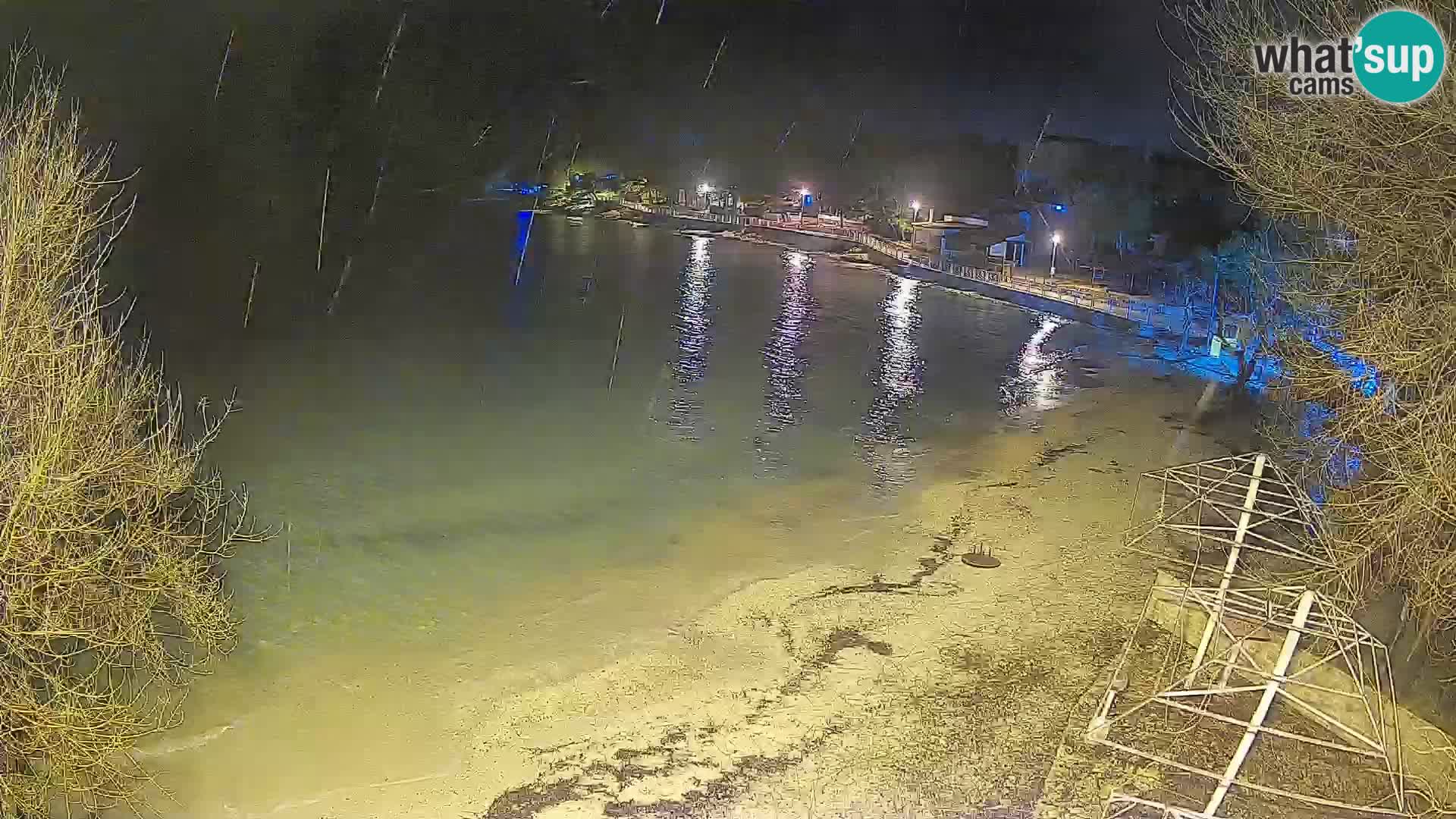 Plaža Slanica Murter – web kamera