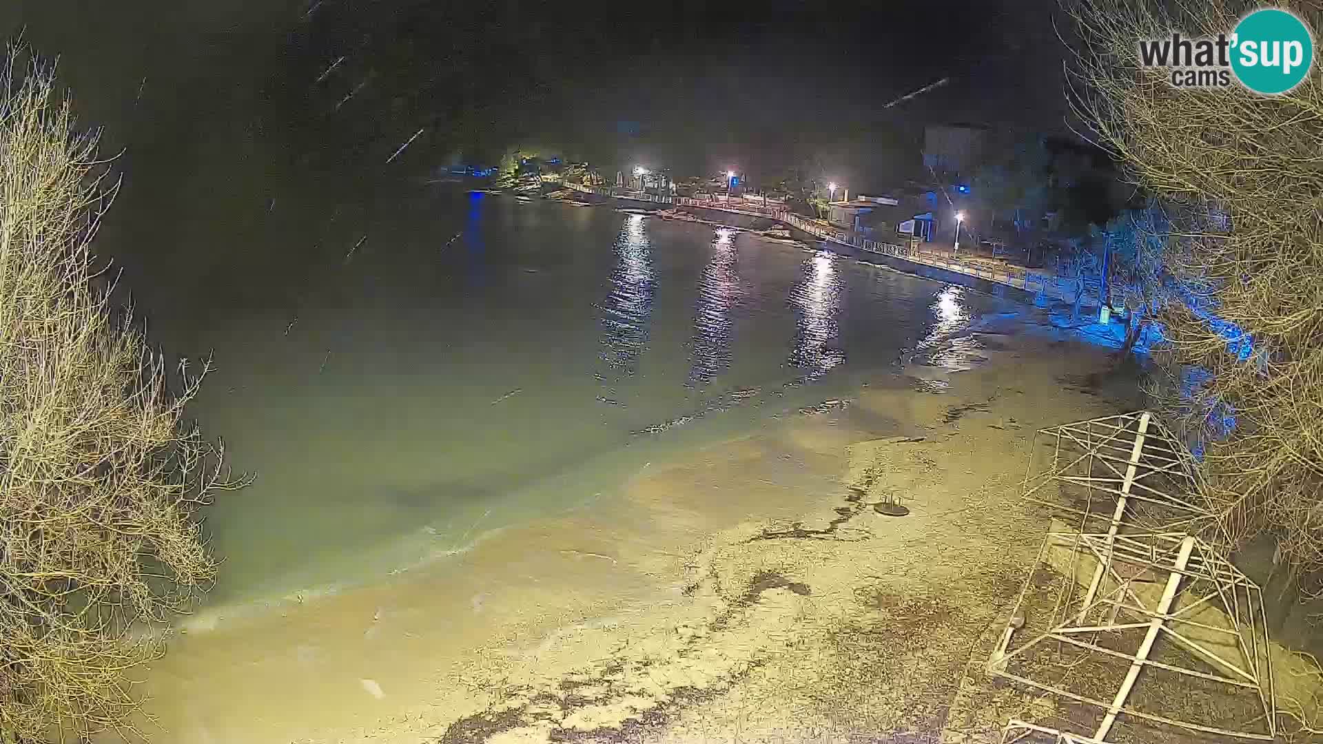 Plaža Slanica Murter – web kamera