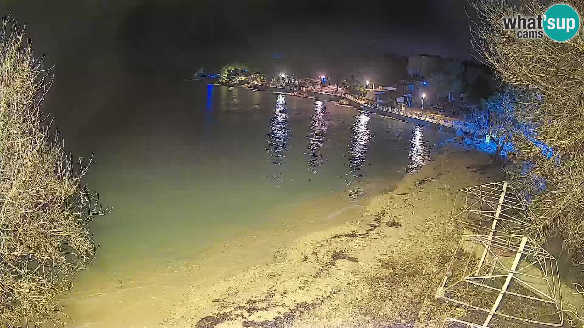 Plaža Slanica Murter – web kamera