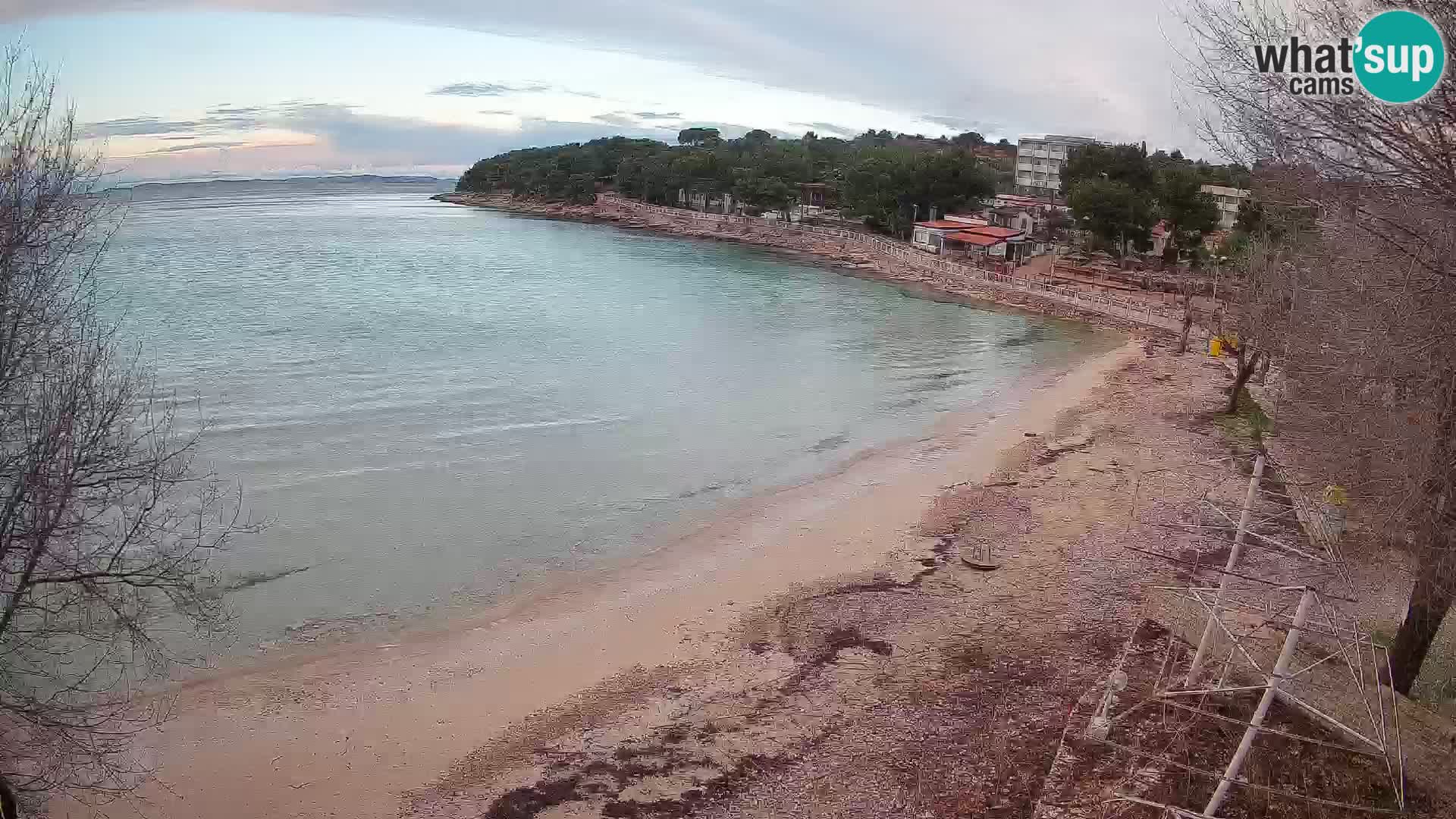 Plaža Slanica Murter – web kamera