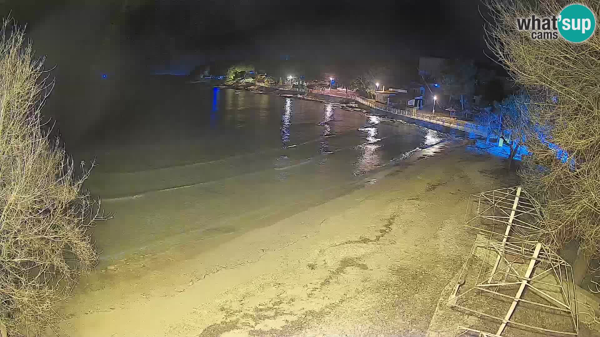 Strand Slanica Murter – webcam