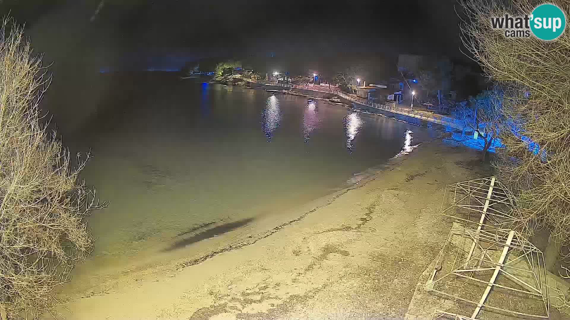 Plaža Slanica Murter – kamera v živo