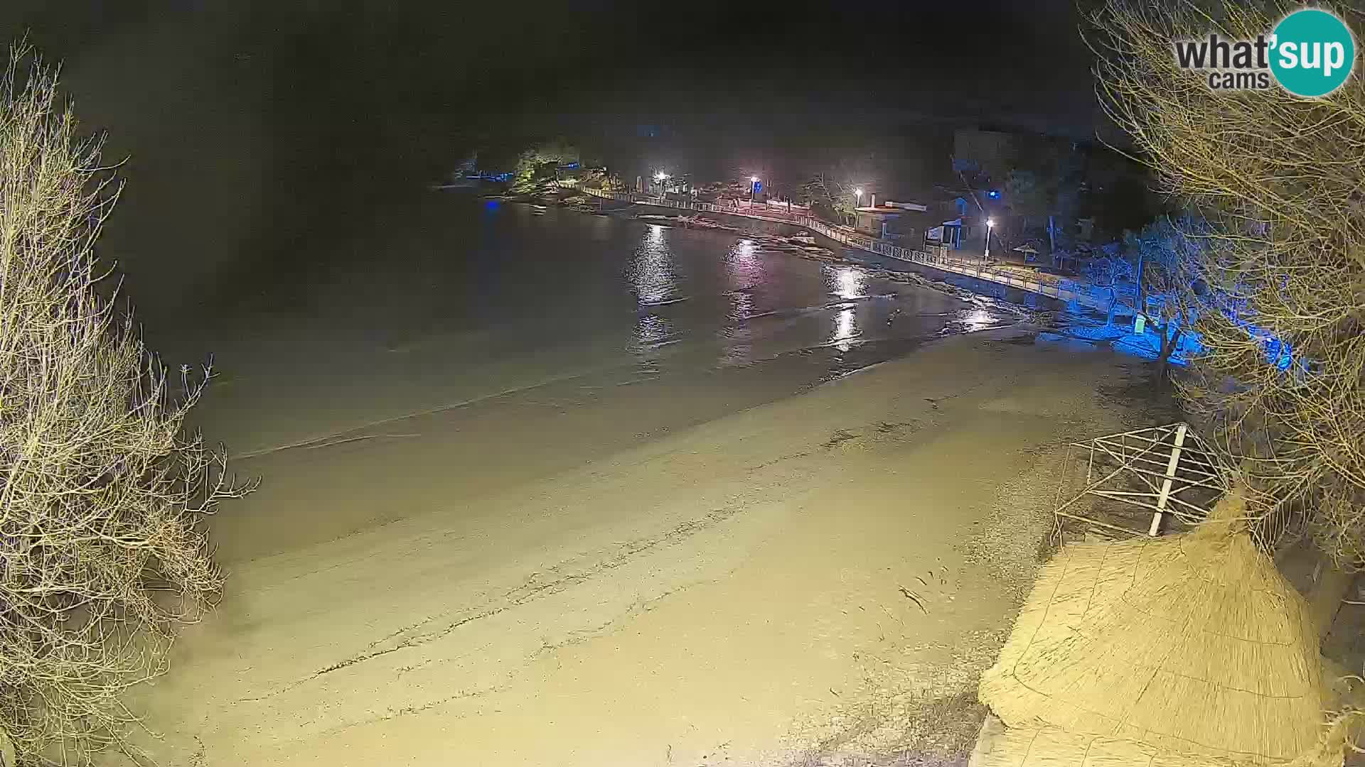 Strand Slanica Murter – webcam
