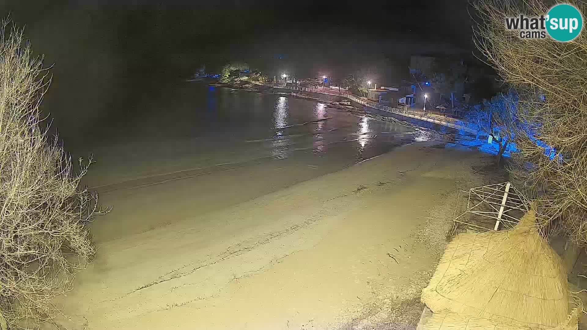 Strand Slanica Murter – webcam