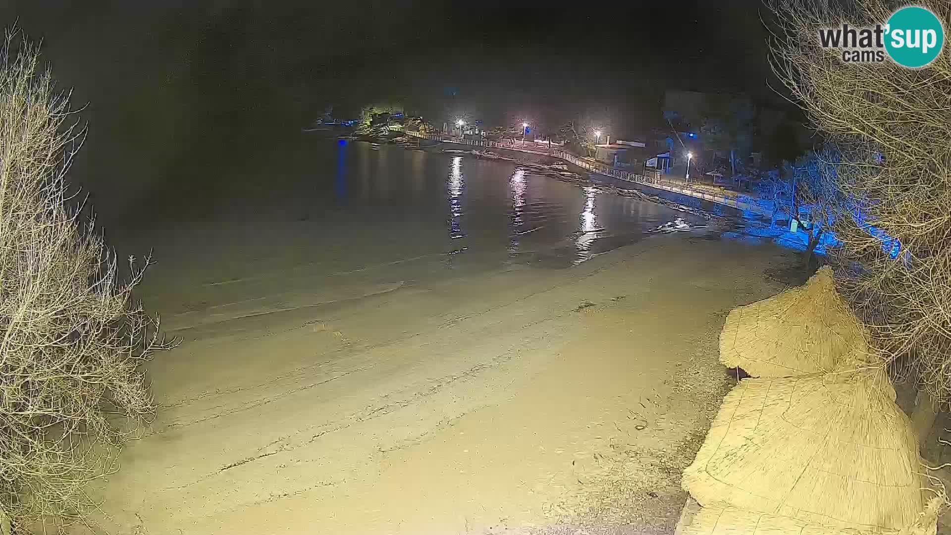 Strand Slanica Murter – webcam