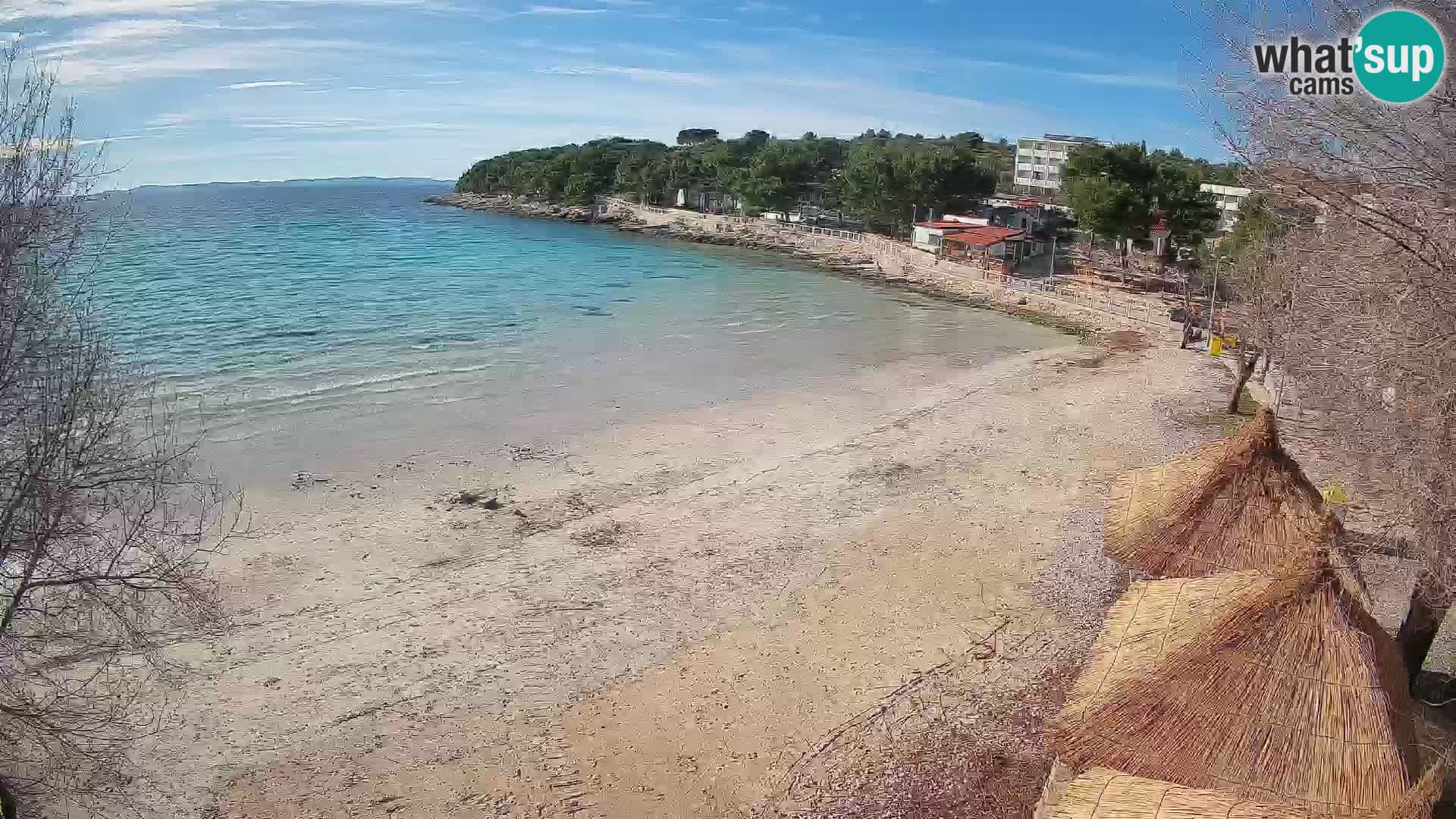 Plaža Slanica Murter – web kamera