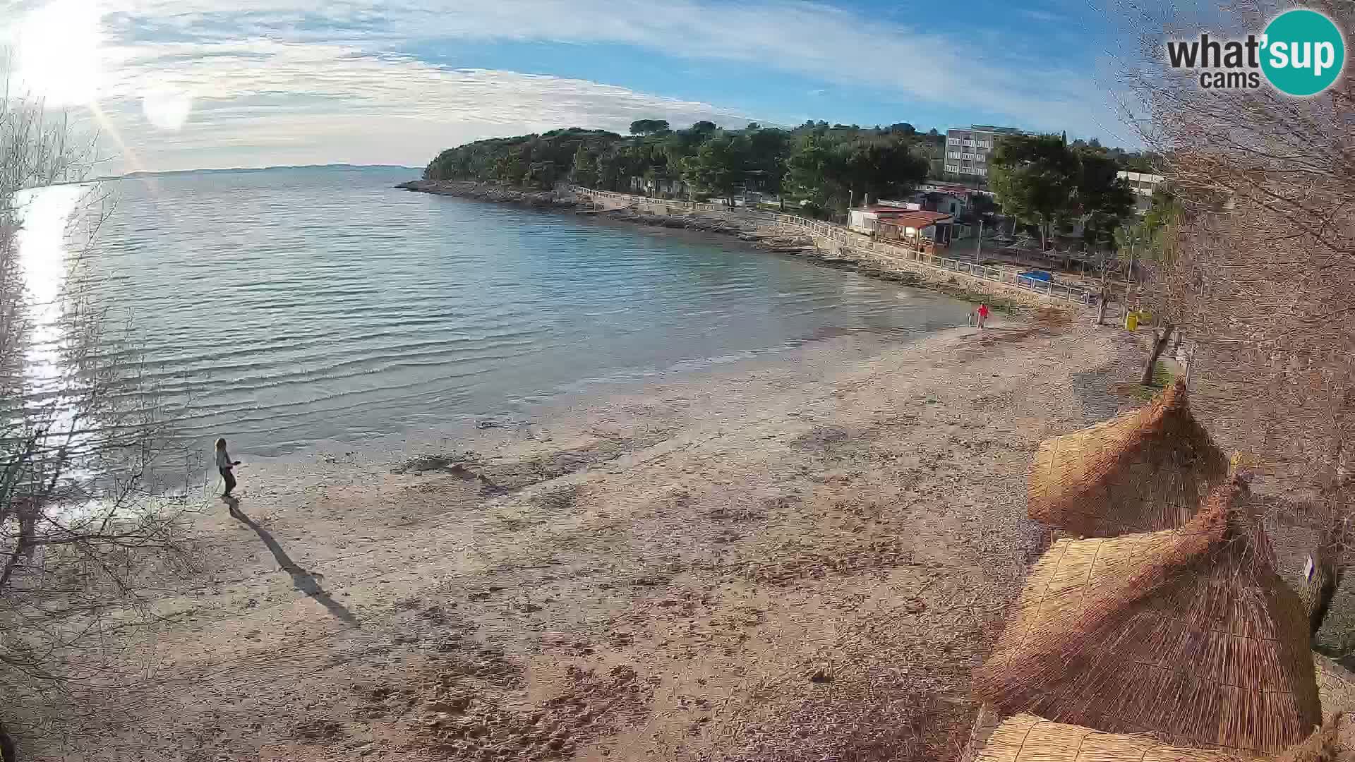Plaža Slanica Murter – web kamera