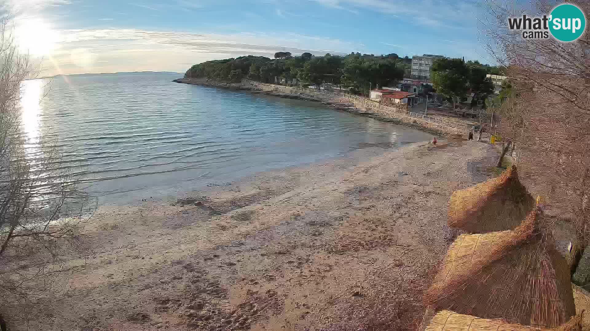 Plaža Slanica Murter – web kamera