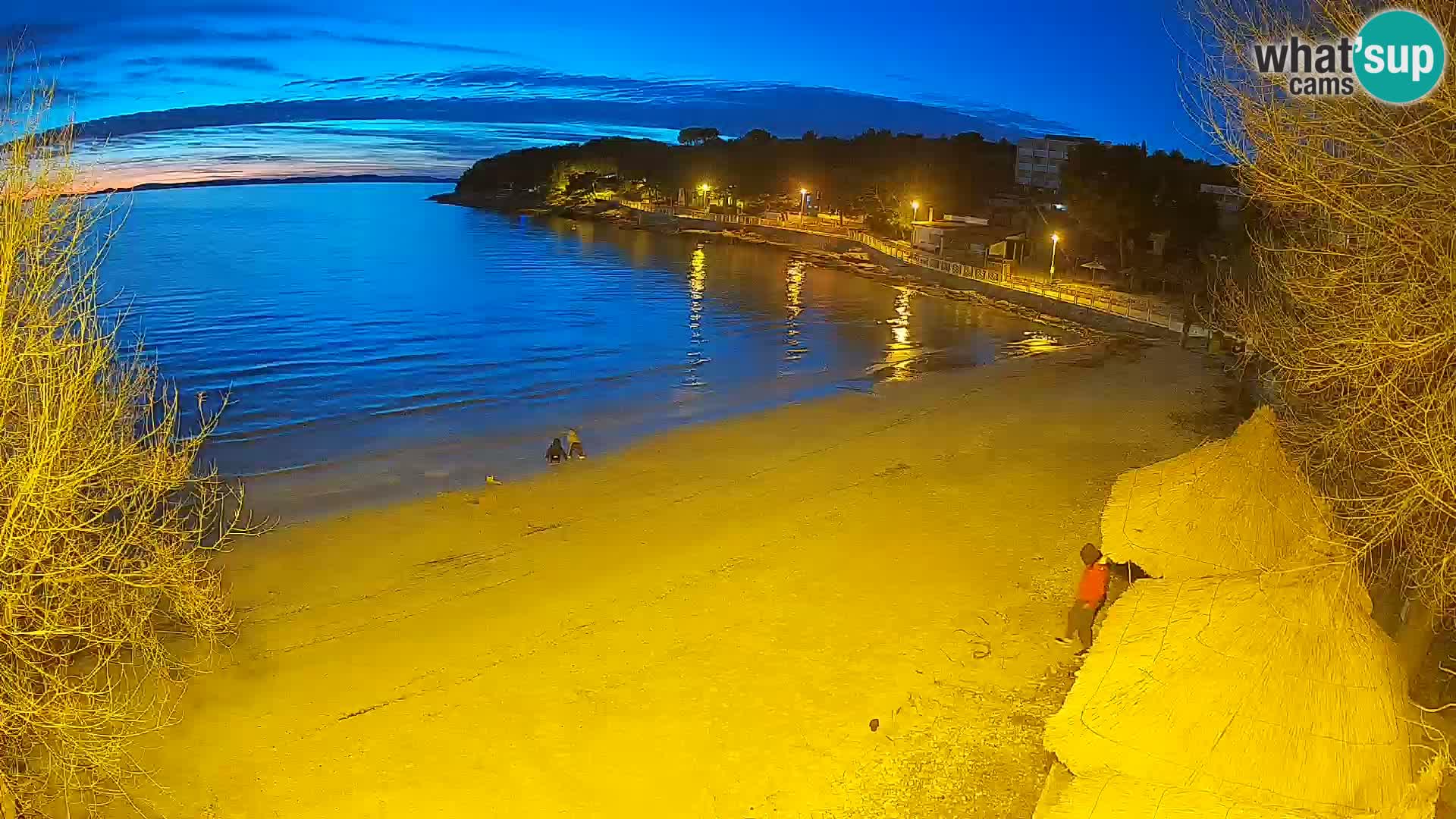 Plaža Slanica Murter – web kamera