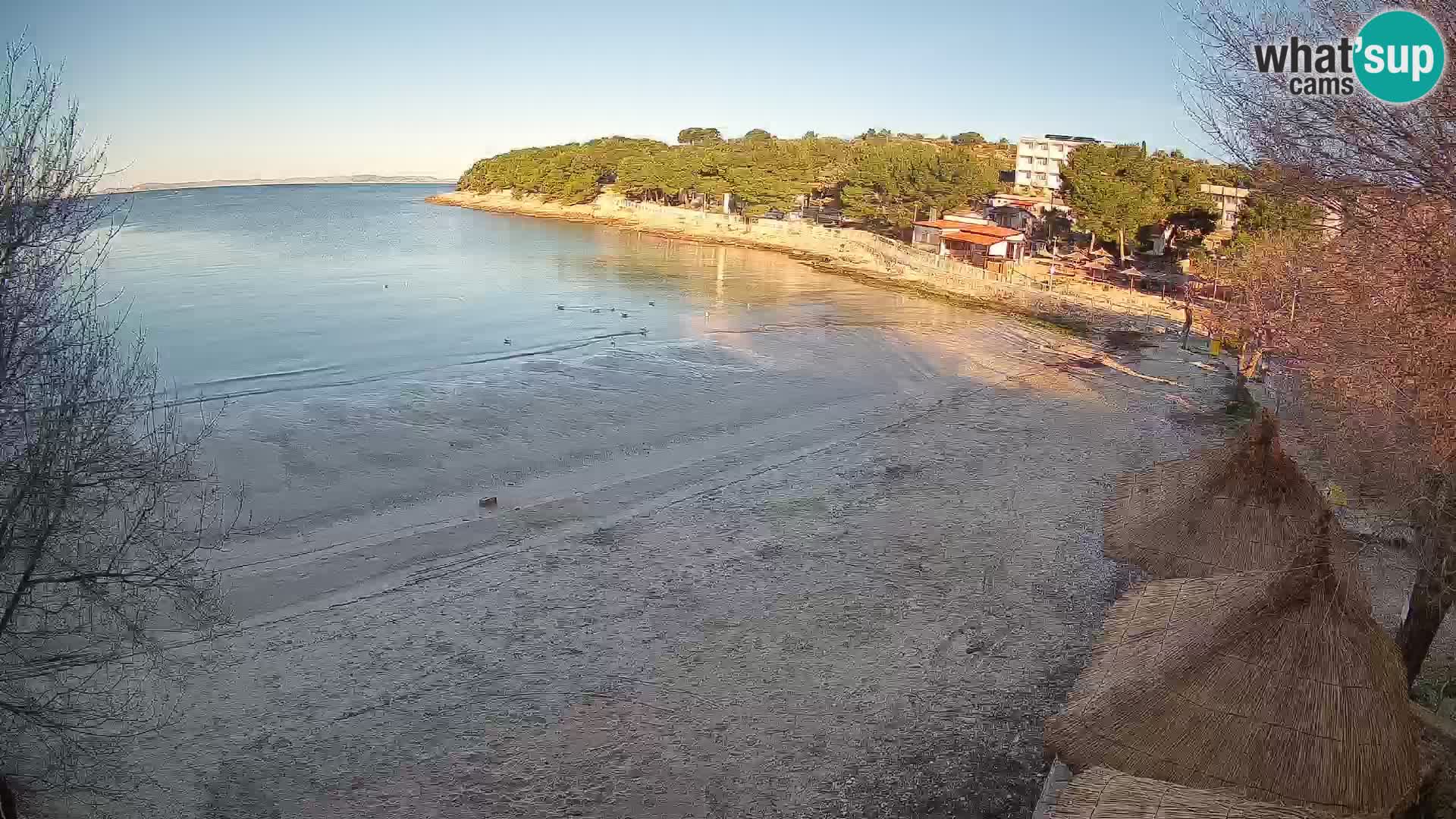 Plaža Slanica Murter – web kamera