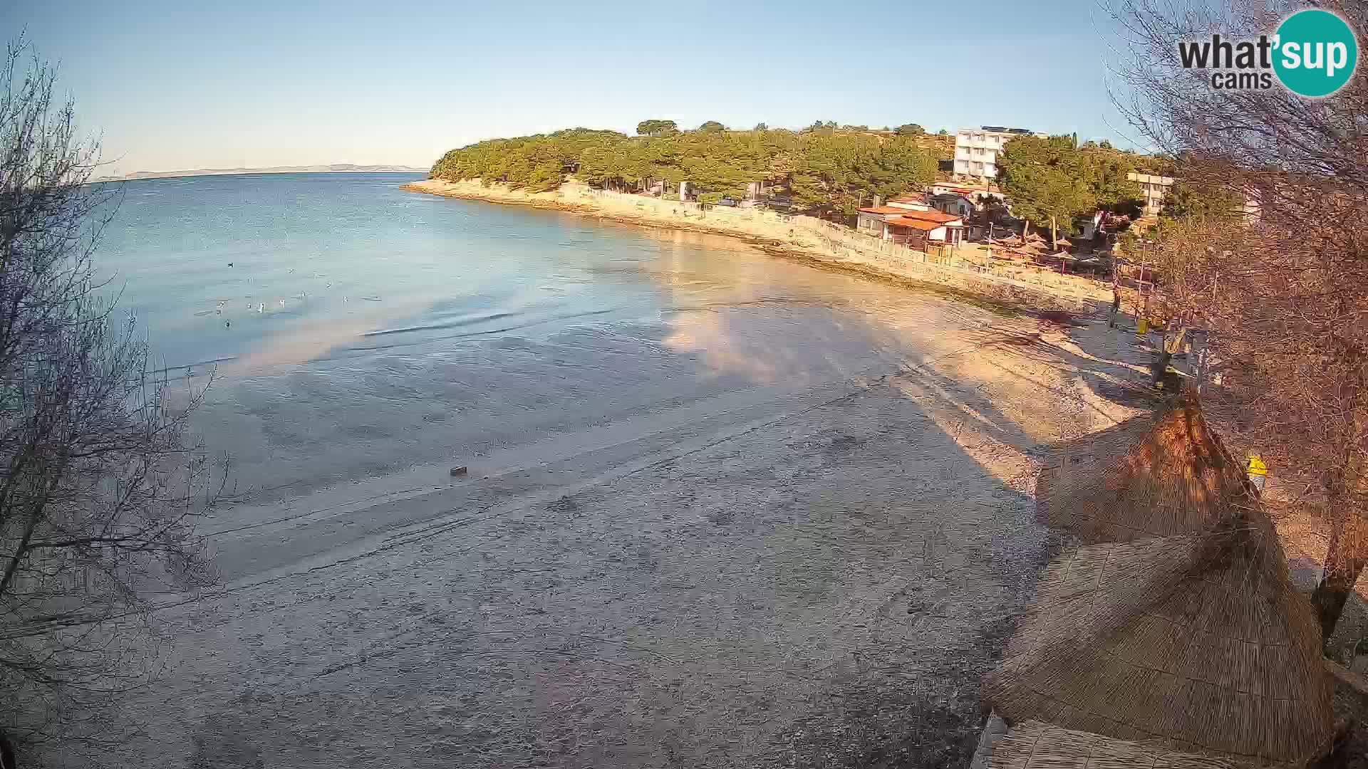 Plaža Slanica Murter – kamera v živo