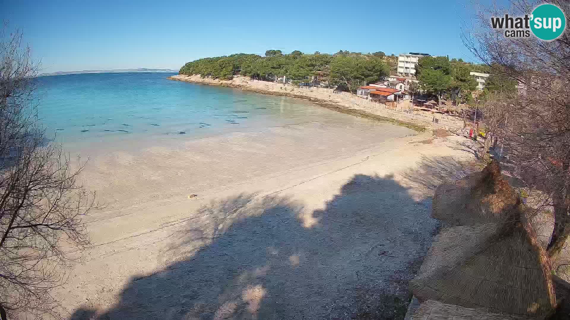 Plaža Slanica Murter – web kamera