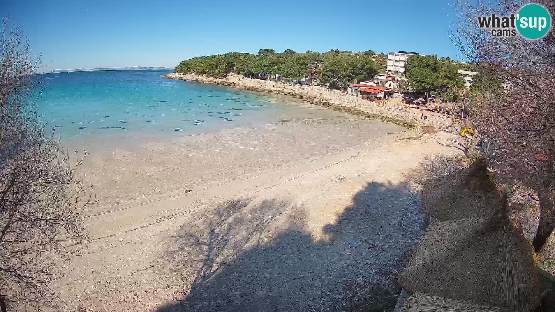 Plaža Slanica Murter – kamera v živo