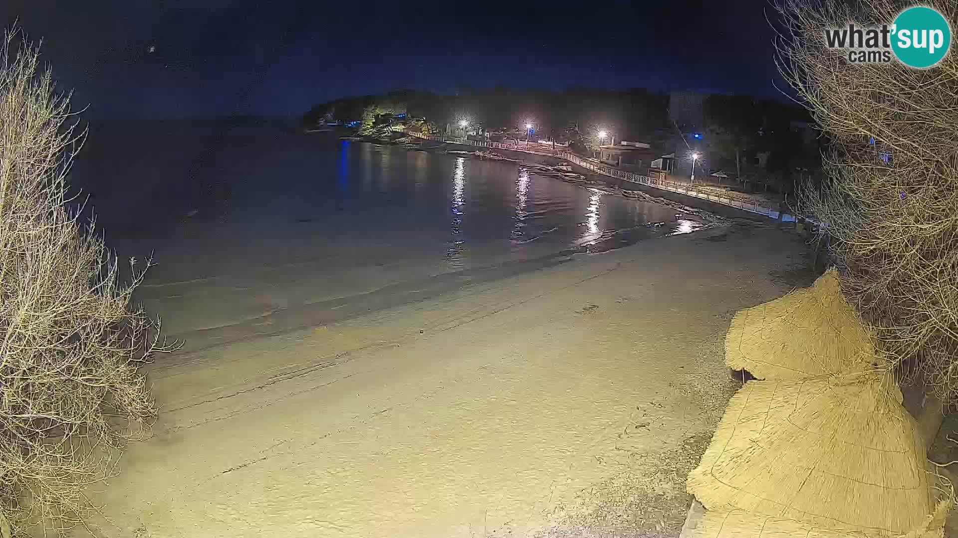 Strand Slanica Murter – webcam