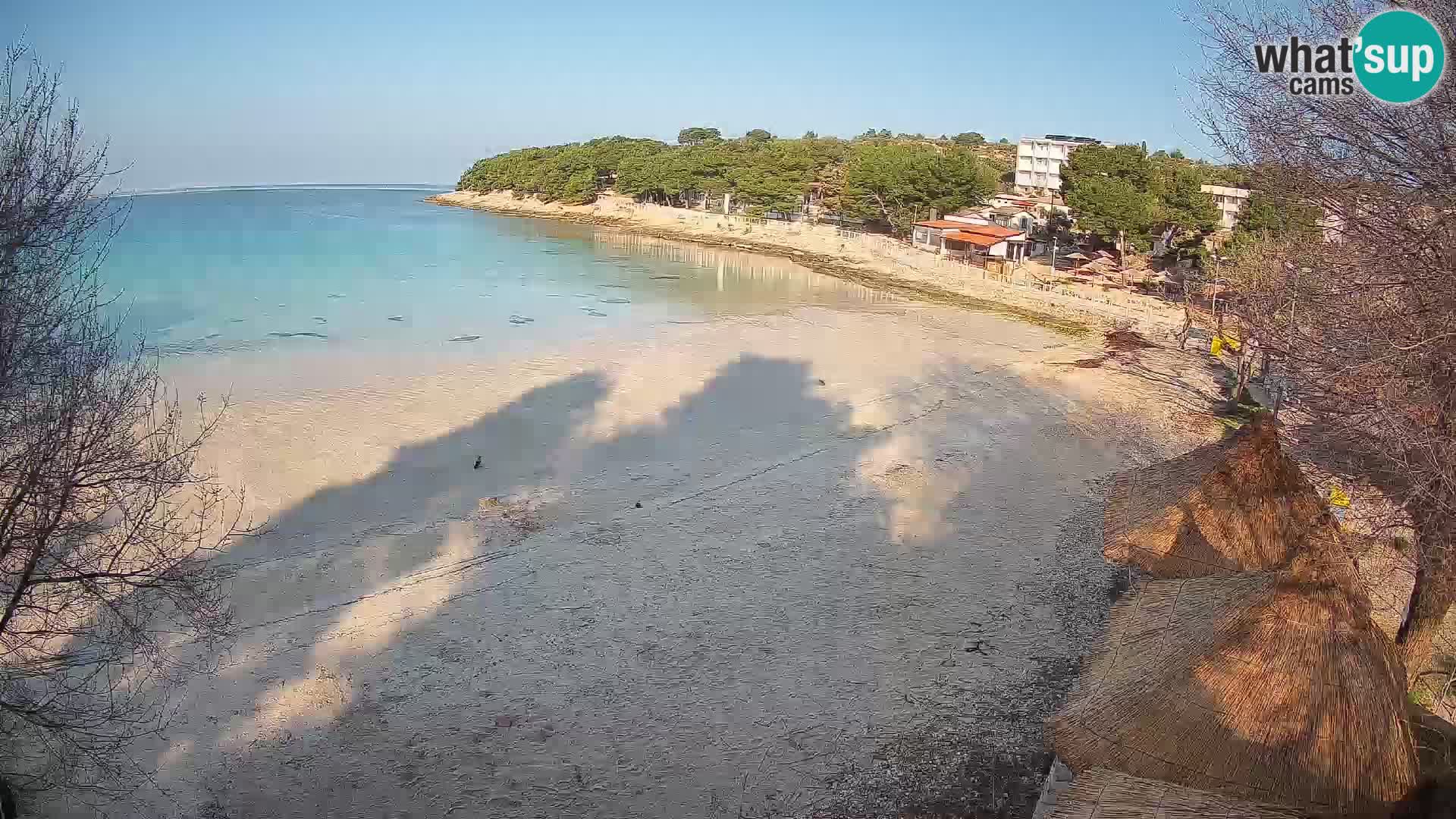 Plaža Slanica Murter – kamera v živo