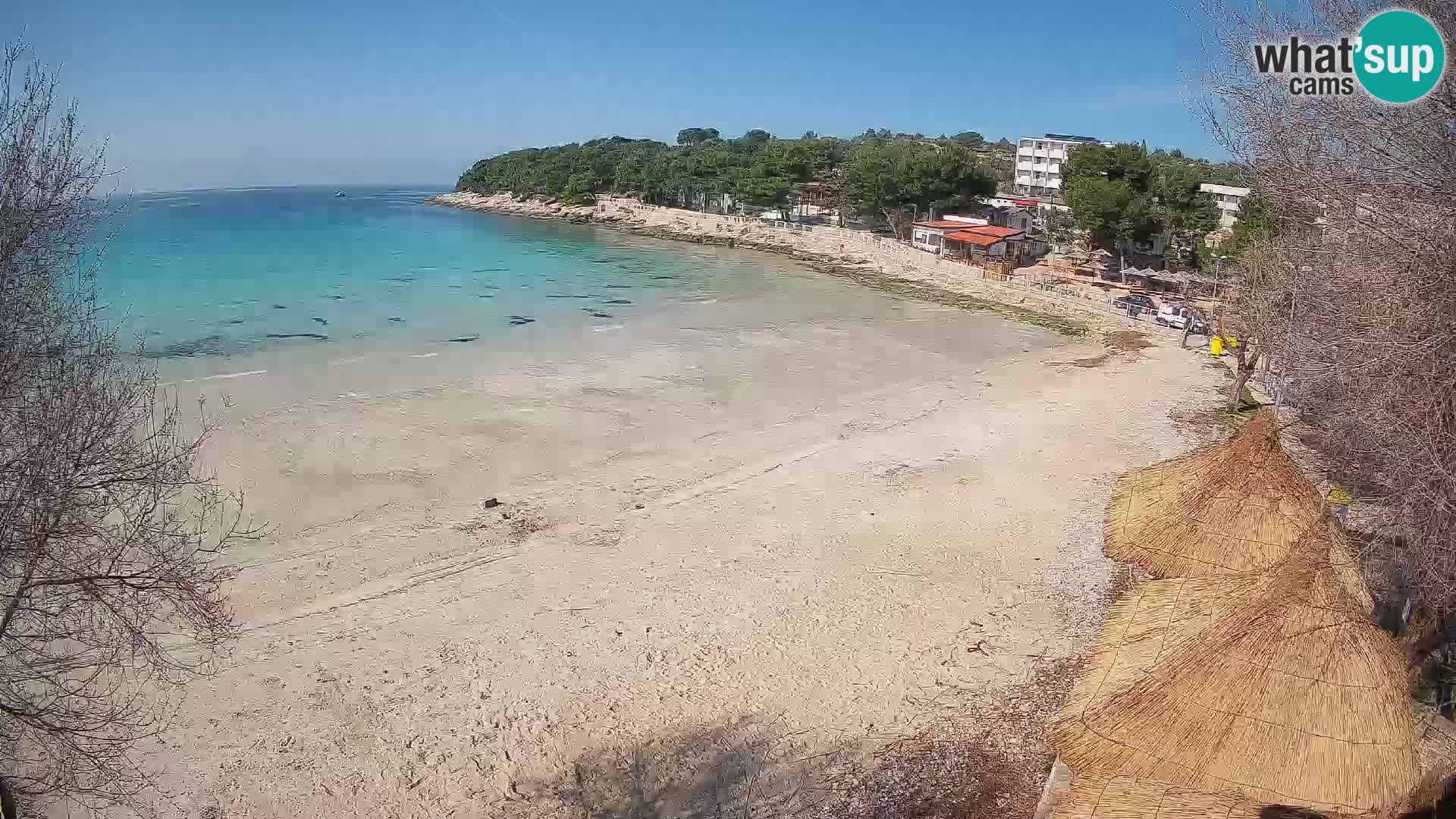 Plaža Slanica Murter – kamera v živo