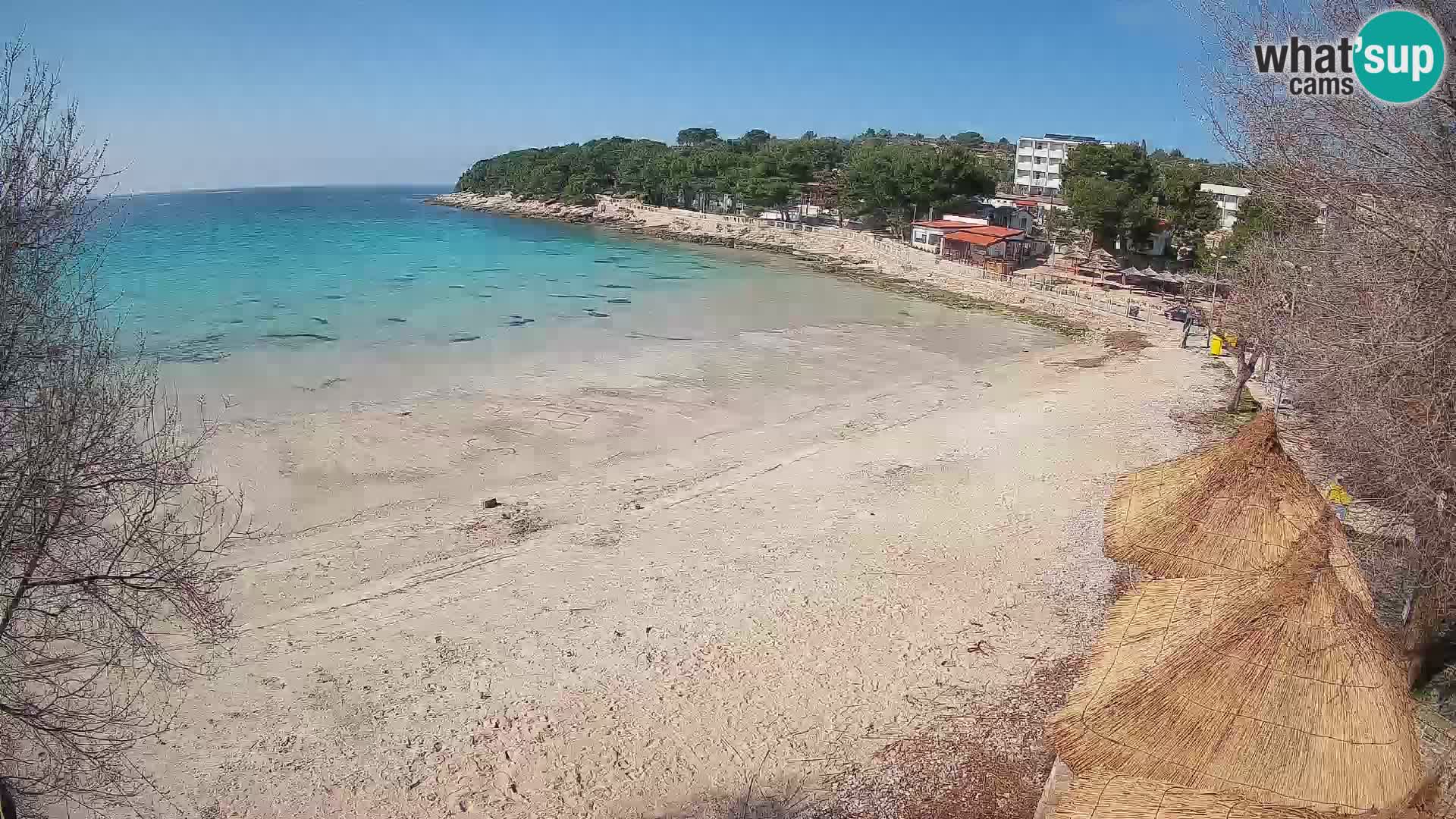 Strand Slanica Murter – webcam
