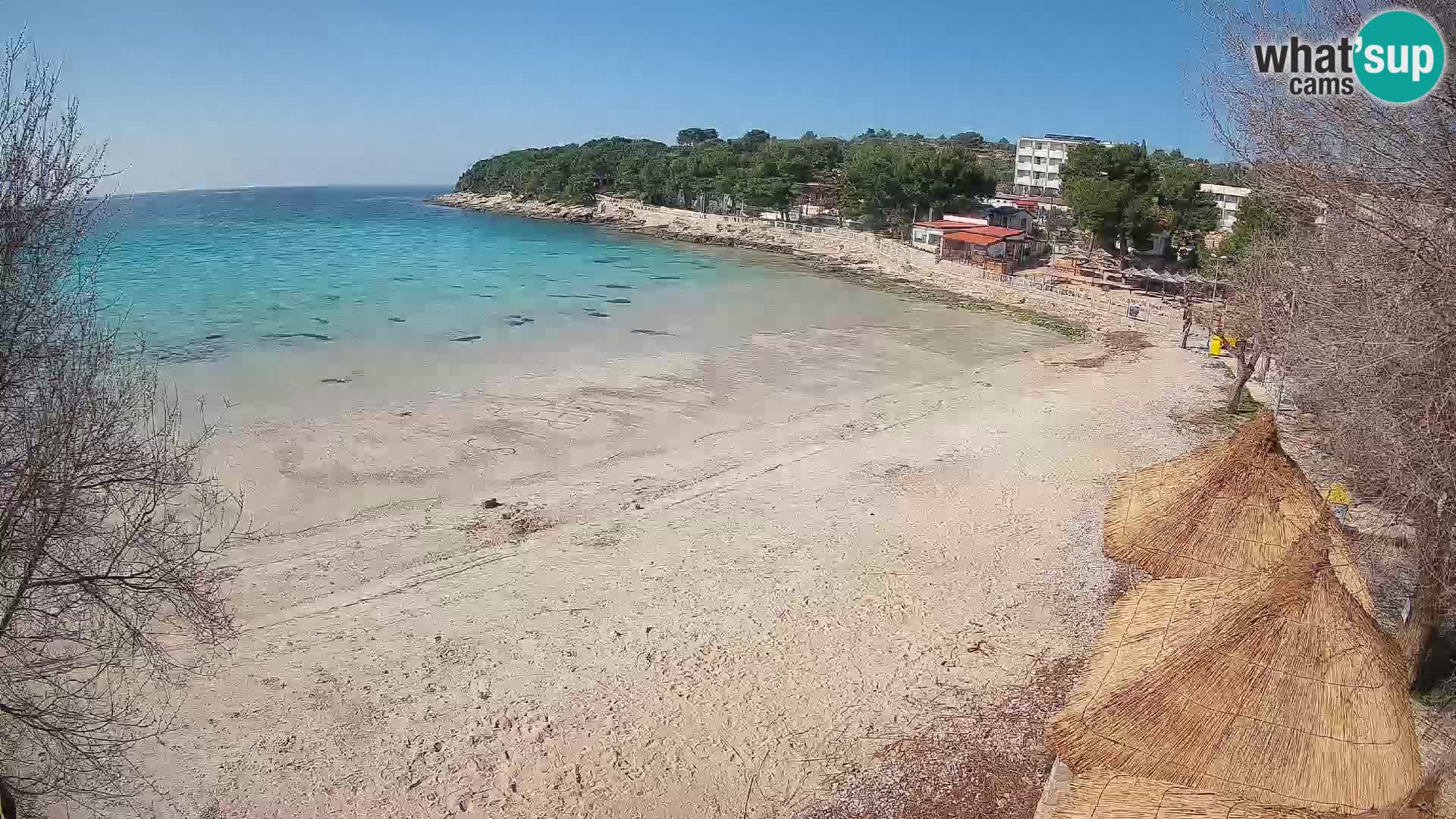 Strand Slanica Murter – webcam