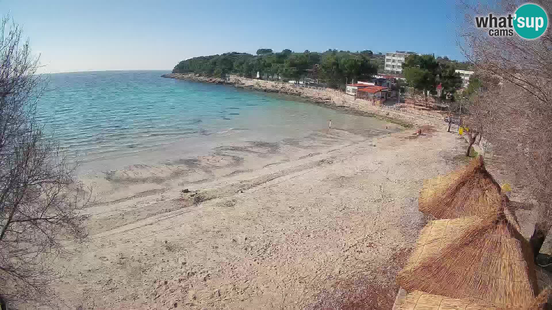 Plaža Slanica Murter – kamera v živo