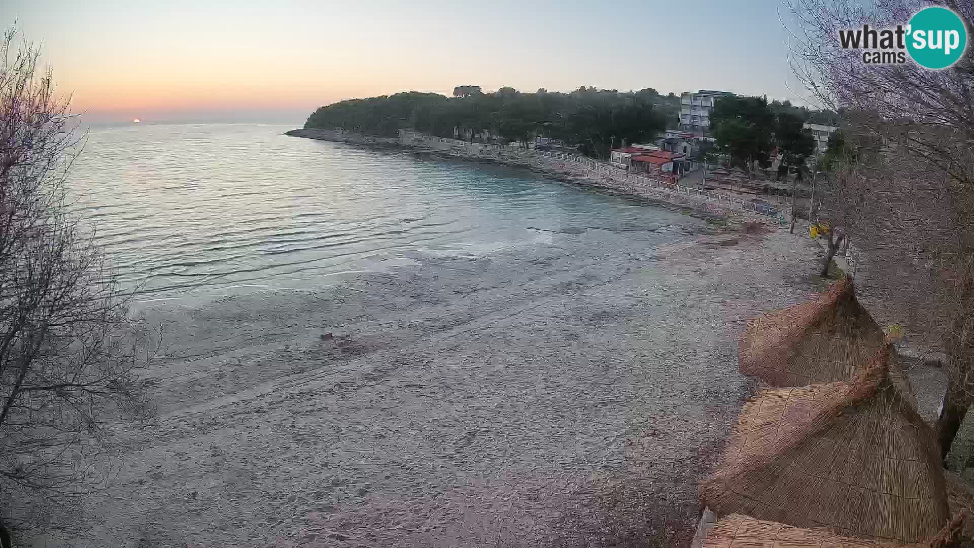 Strand Slanica Murter – webcam