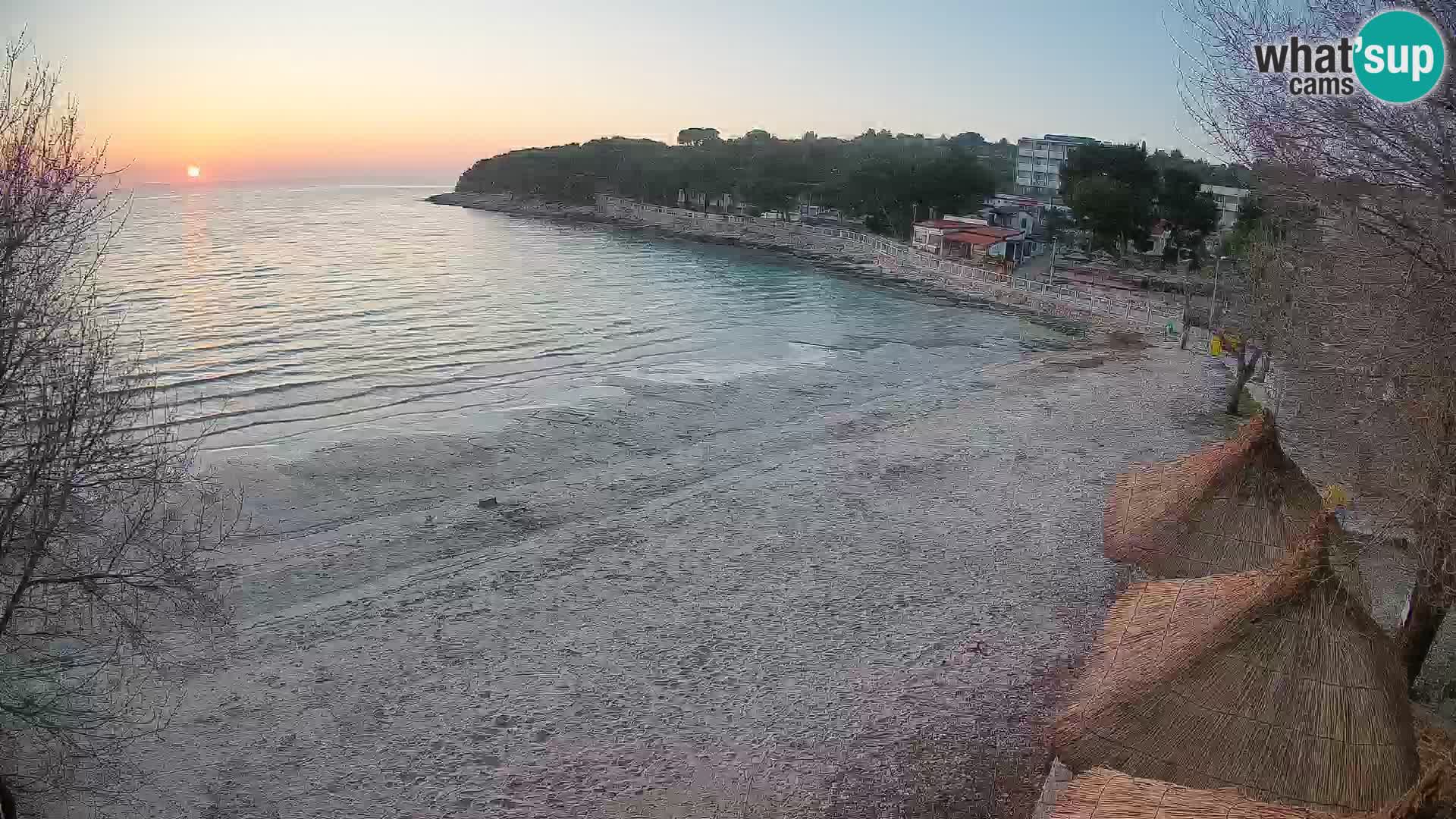 Strand Slanica Murter – webcam