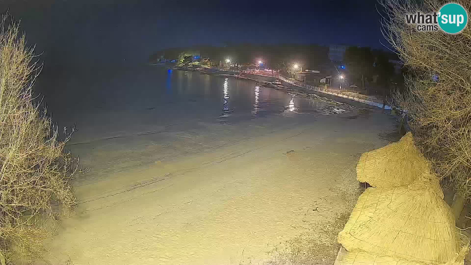 Strand Slanica Murter – webcam
