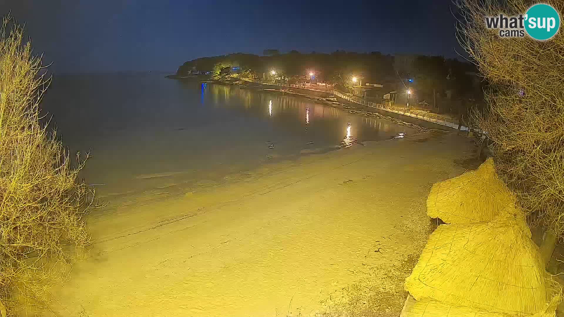 Strand Slanica Murter – webcam