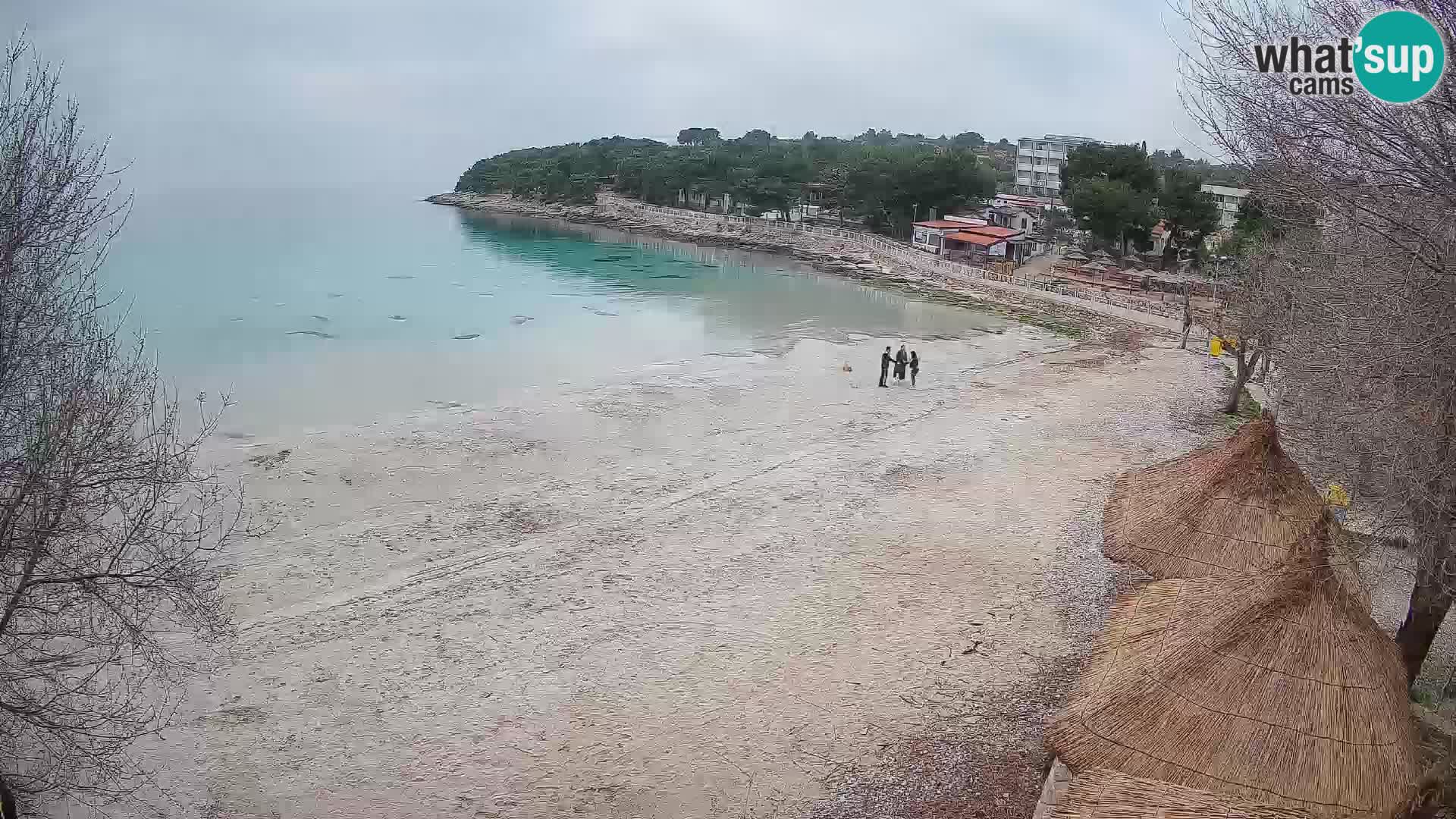 Plaža Slanica Murter – kamera v živo