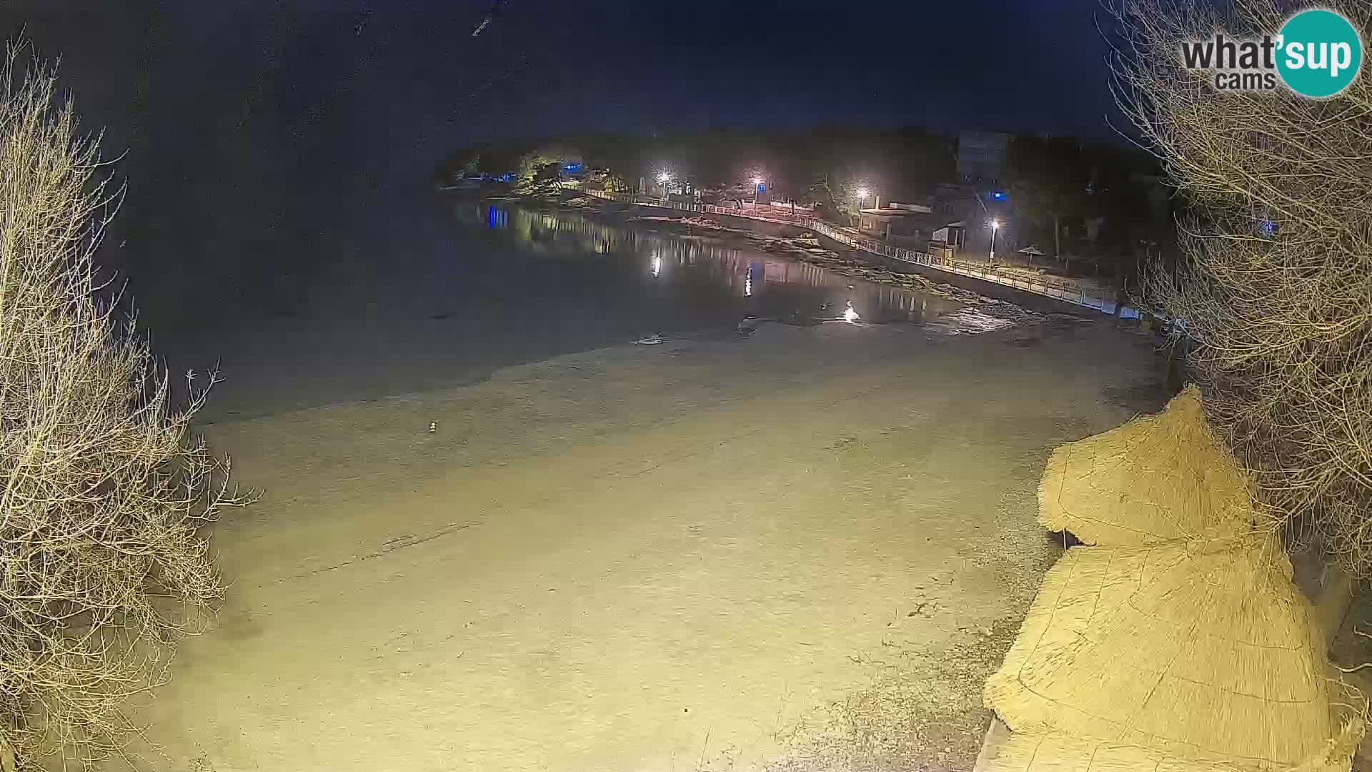Strand Slanica Murter – webcam