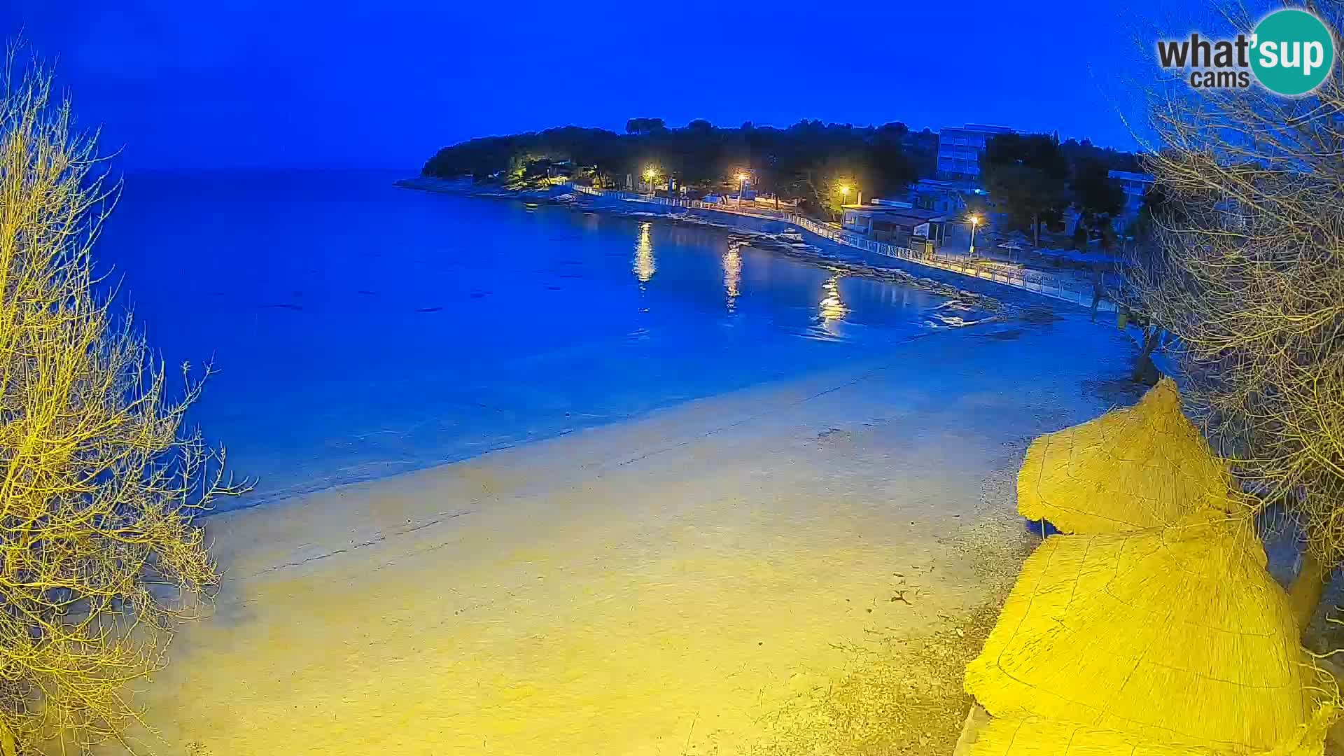 Plaža Slanica Murter – web kamera