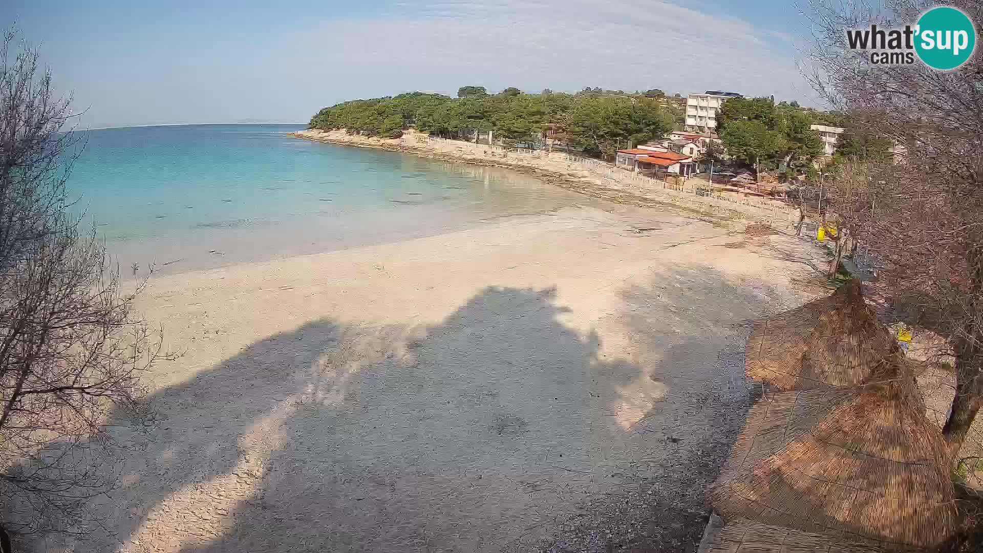 Plaža Slanica Murter – web kamera