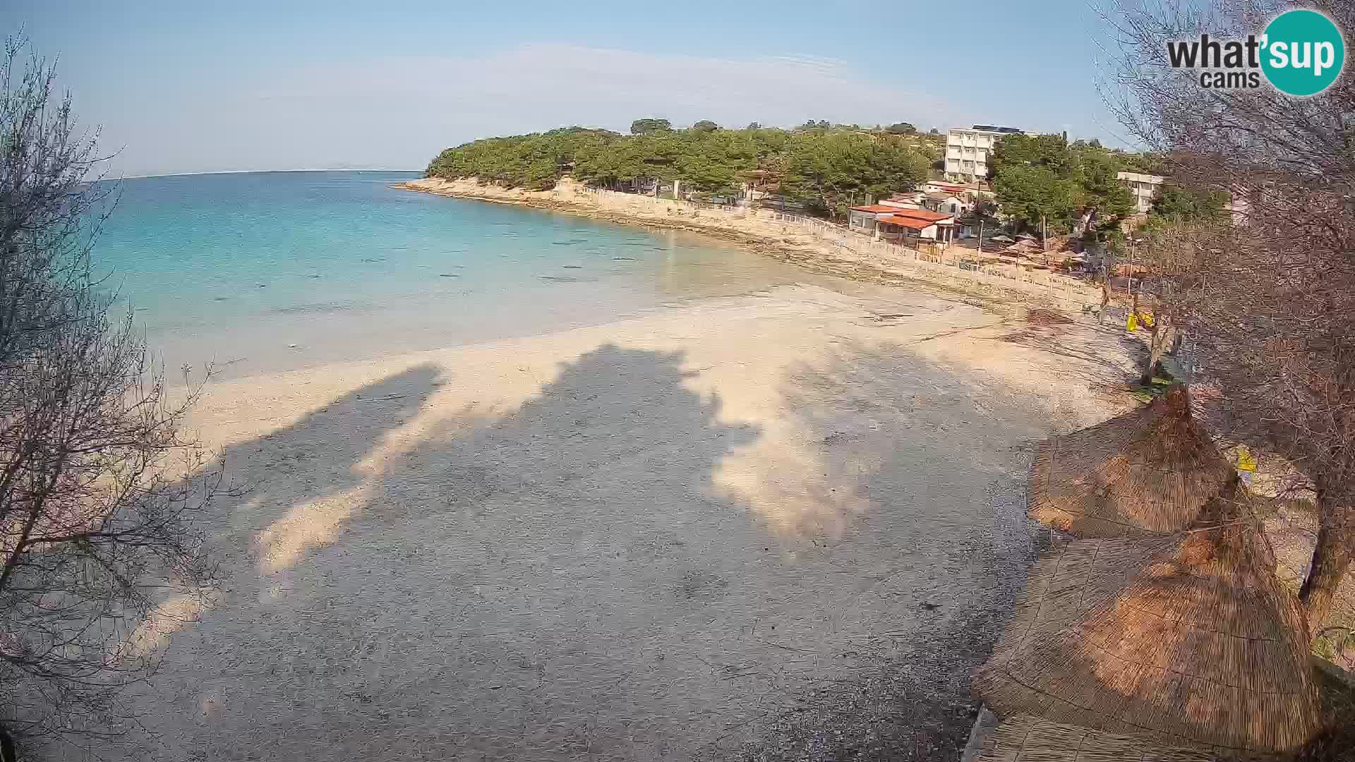 Plaža Slanica Murter – kamera v živo