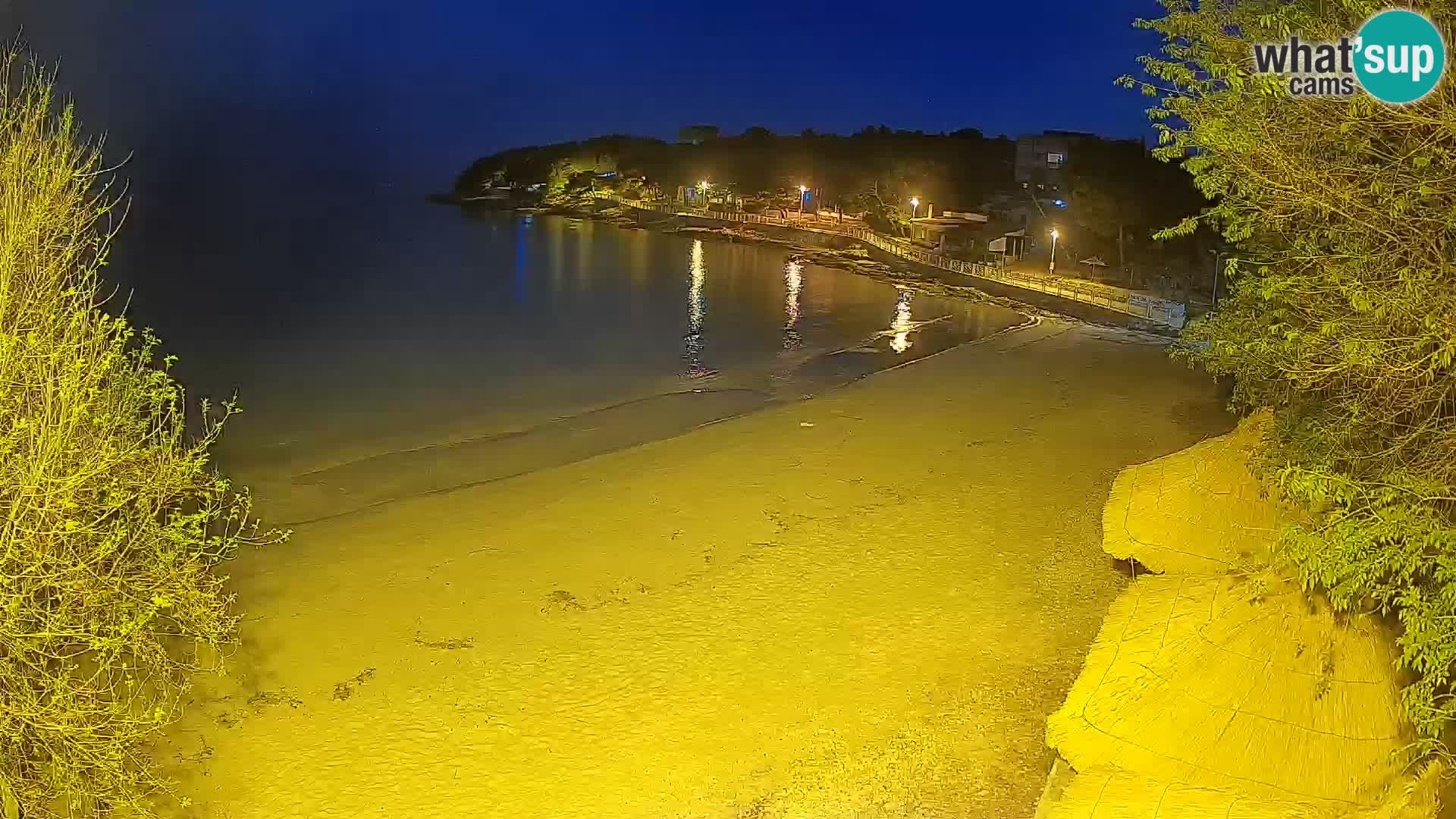Strand Slanica Murter – webcam