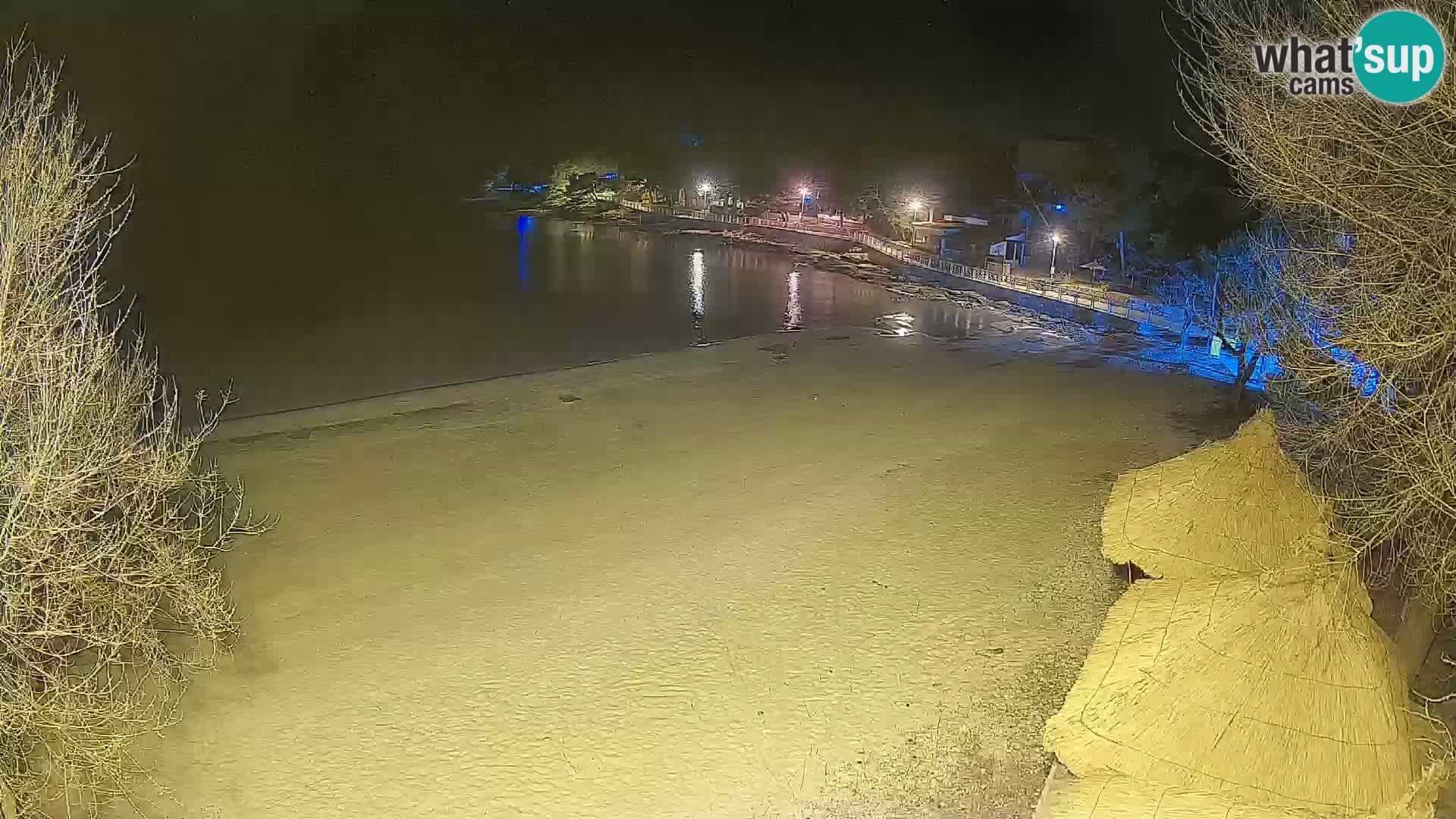 Plaža Slanica Murter – kamera v živo