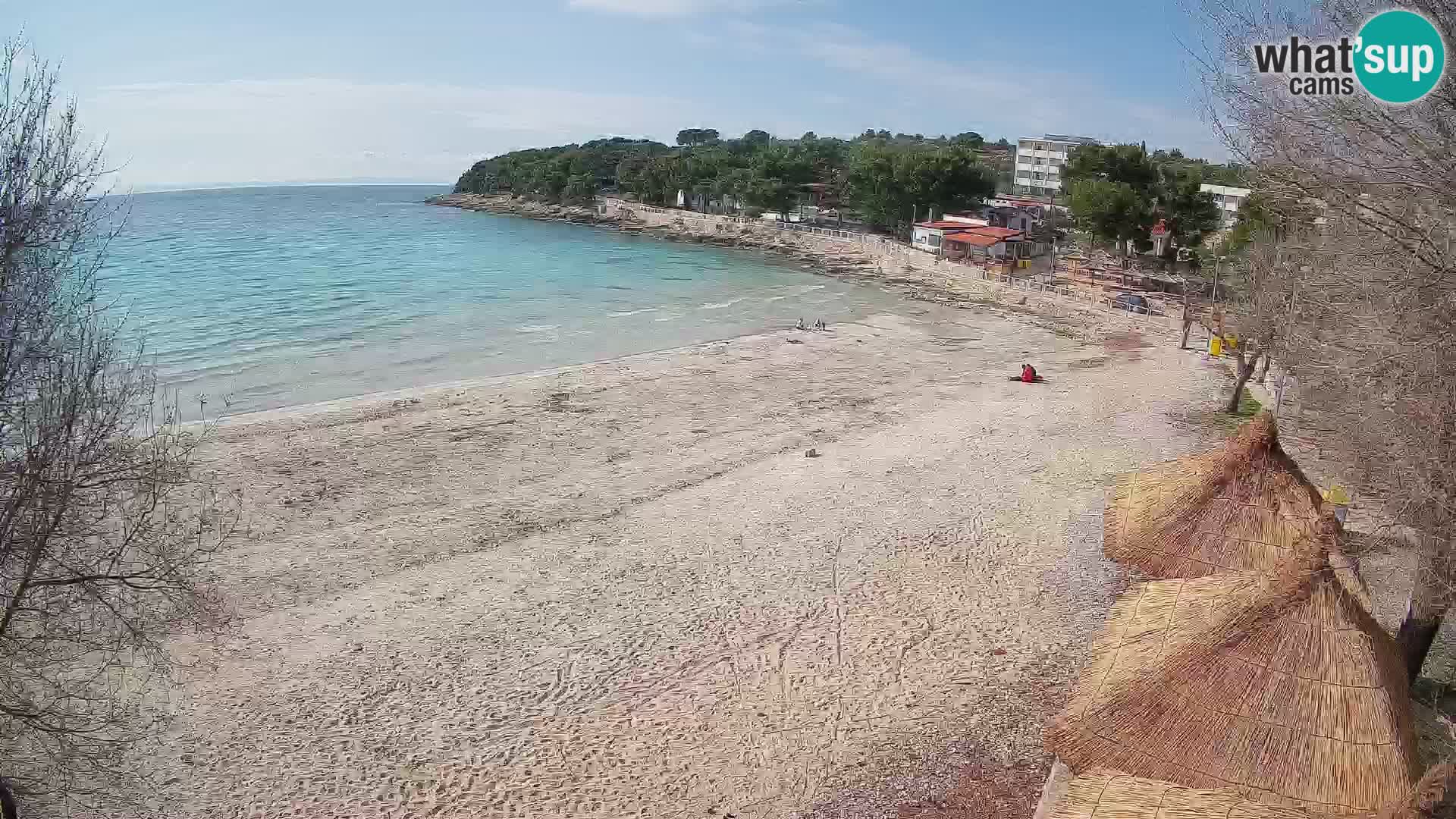 Plaža Slanica Murter – web kamera