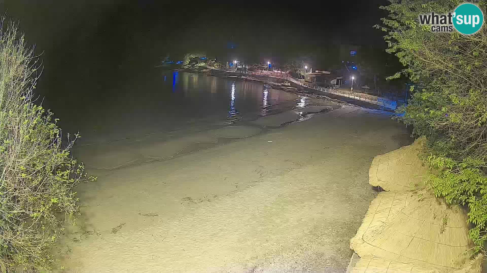 Strand Slanica Murter – webcam