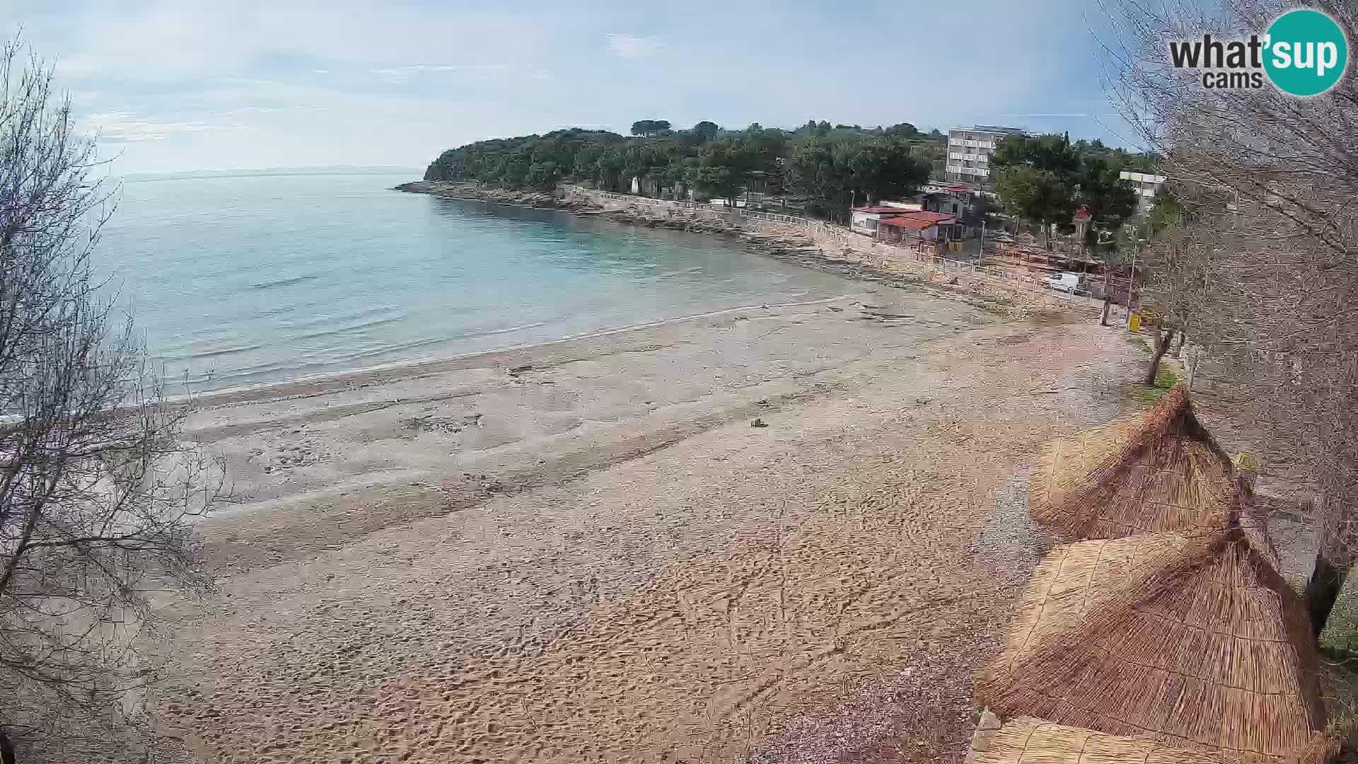 Plaža Slanica Murter – web kamera