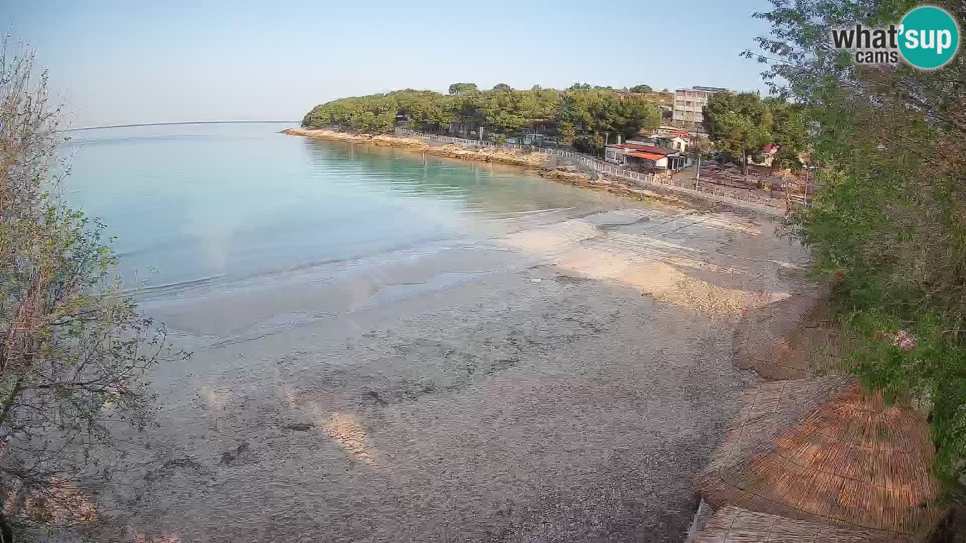 Plaža Slanica Murter – web kamera