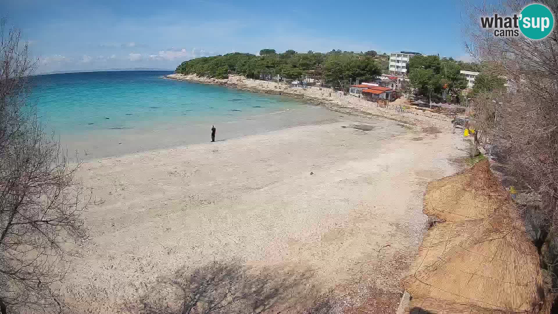Plaža Slanica Murter – web kamera