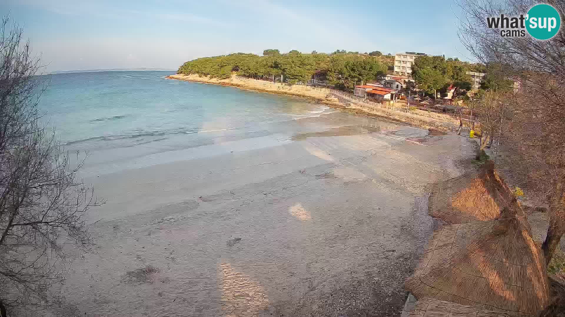 Strand Slanica Murter – webcam