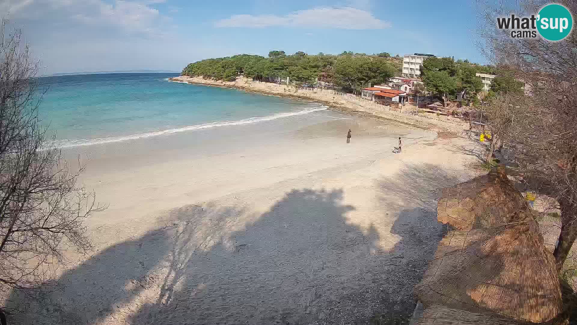 Strand Slanica Murter – webcam