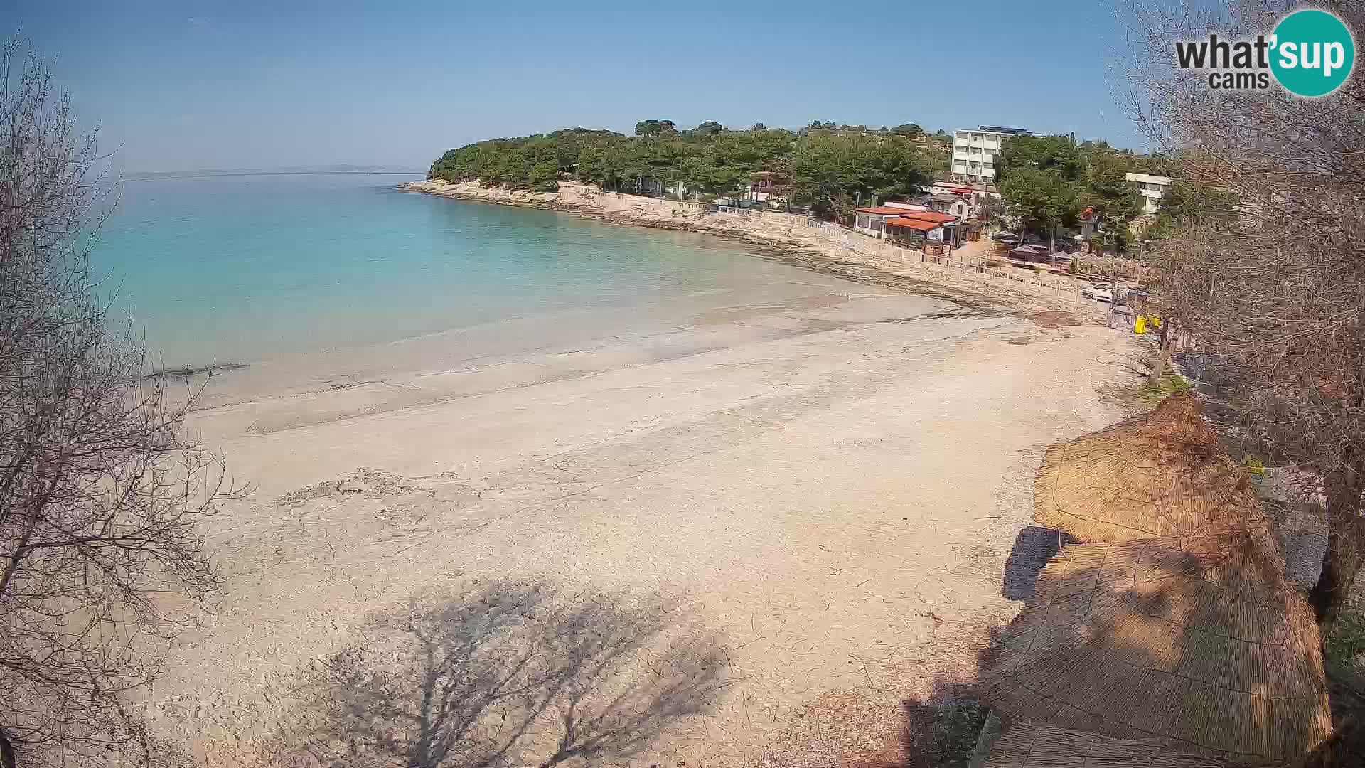 Plaža Slanica Murter – kamera v živo