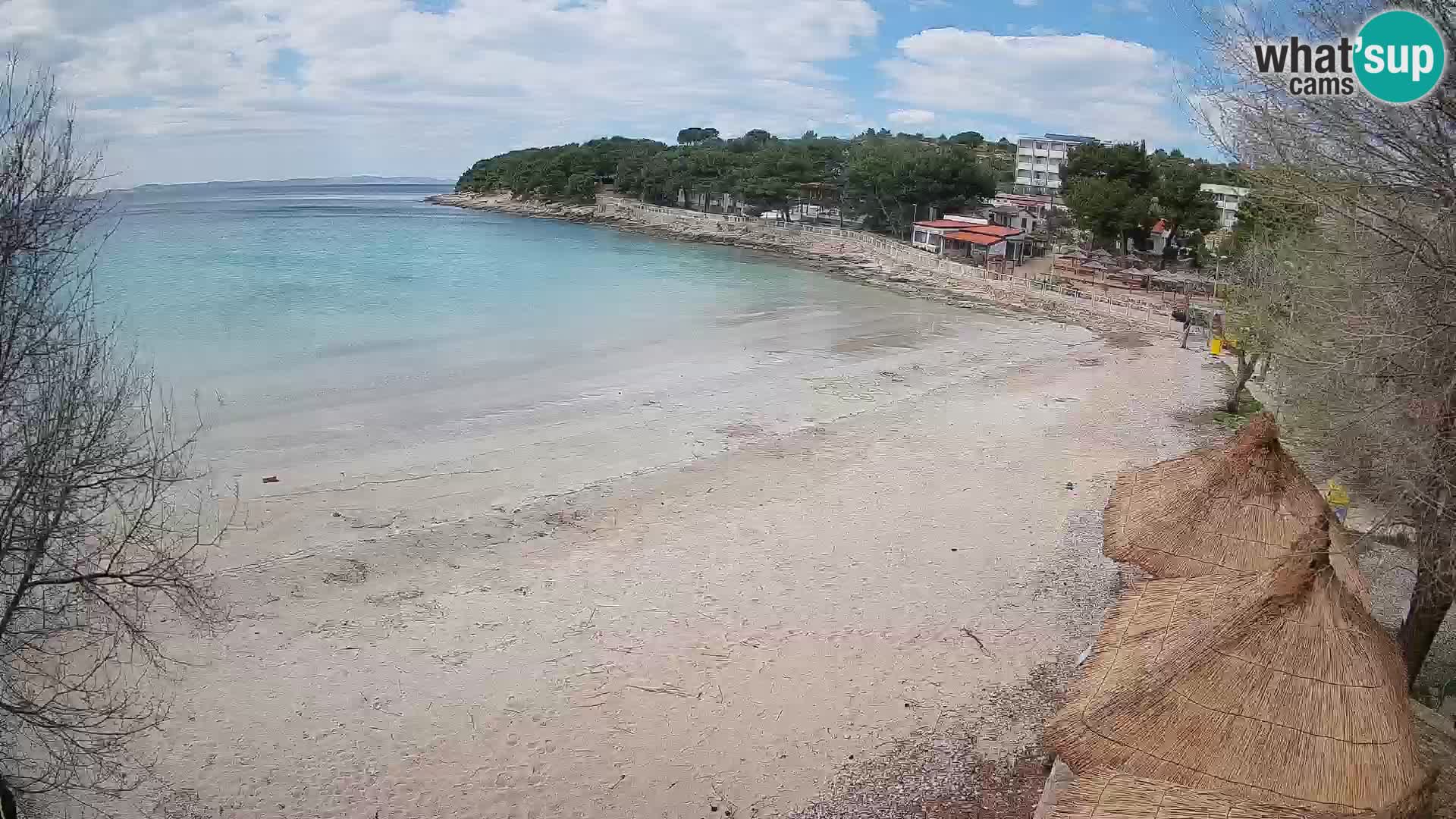 Plaža Slanica Murter – web kamera