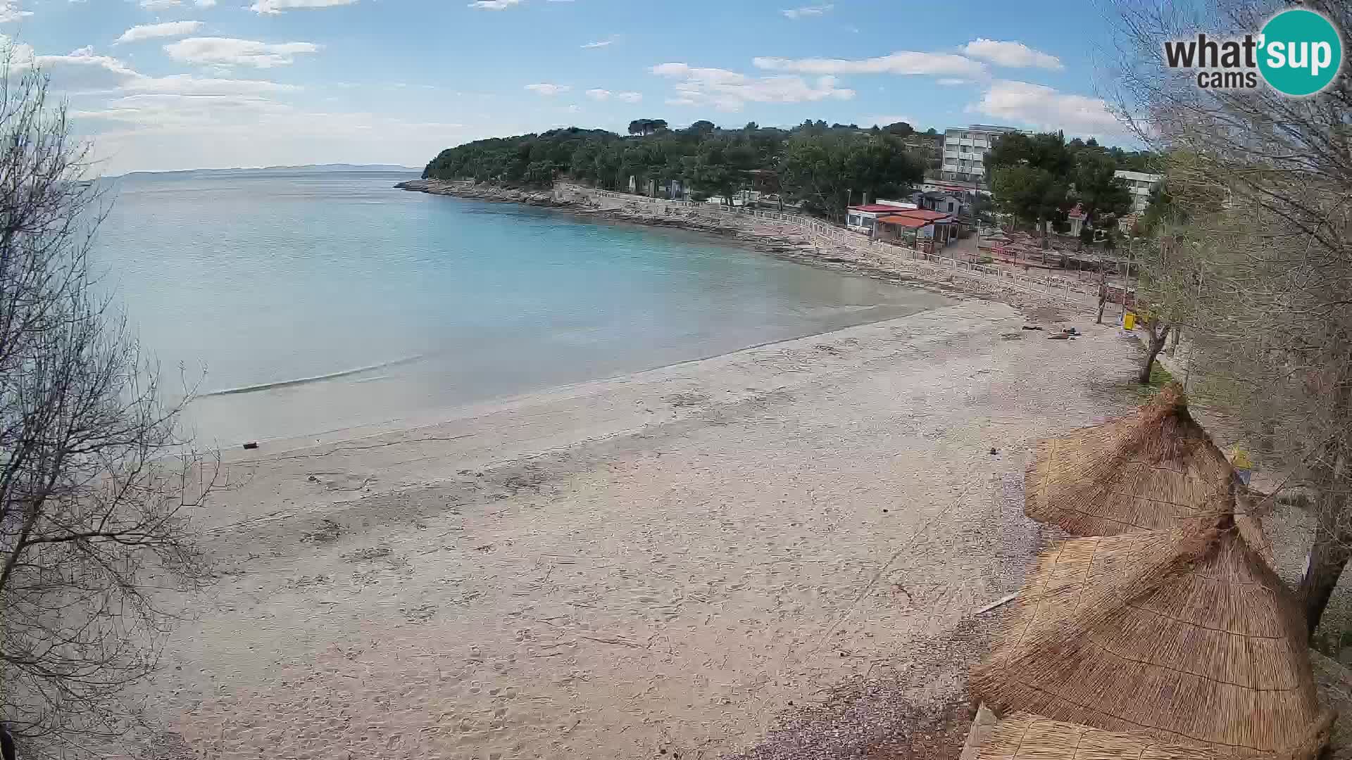 Plaža Slanica Murter – kamera v živo