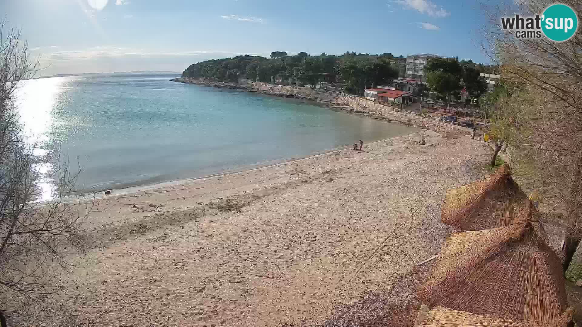 Strand Slanica Murter – webcam