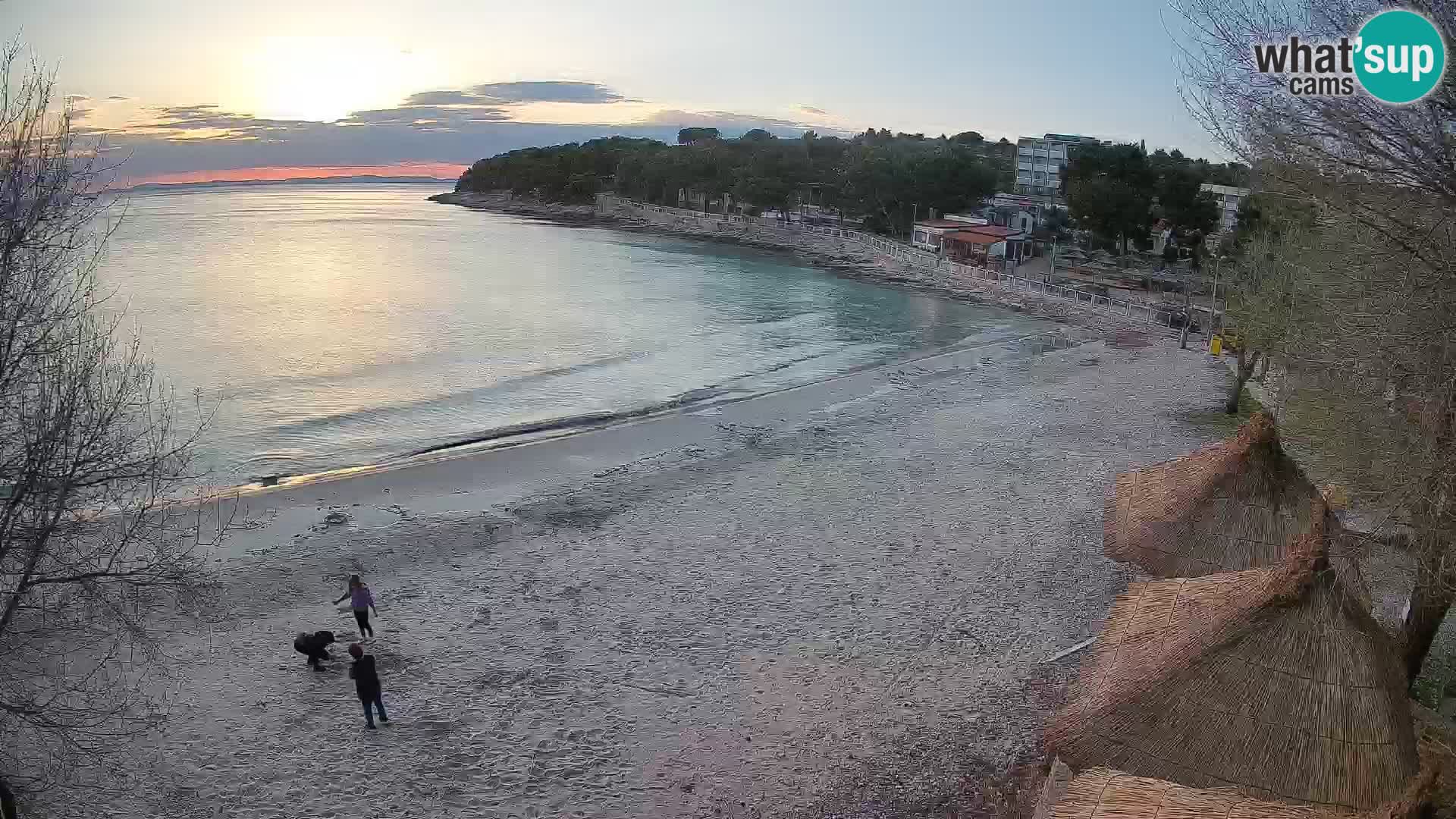 Strand Slanica Murter – webcam